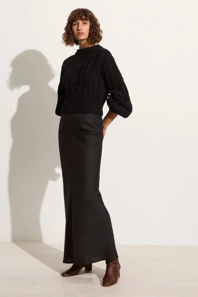 Alanna Knit Jumper Black - Final Sale - Image 4