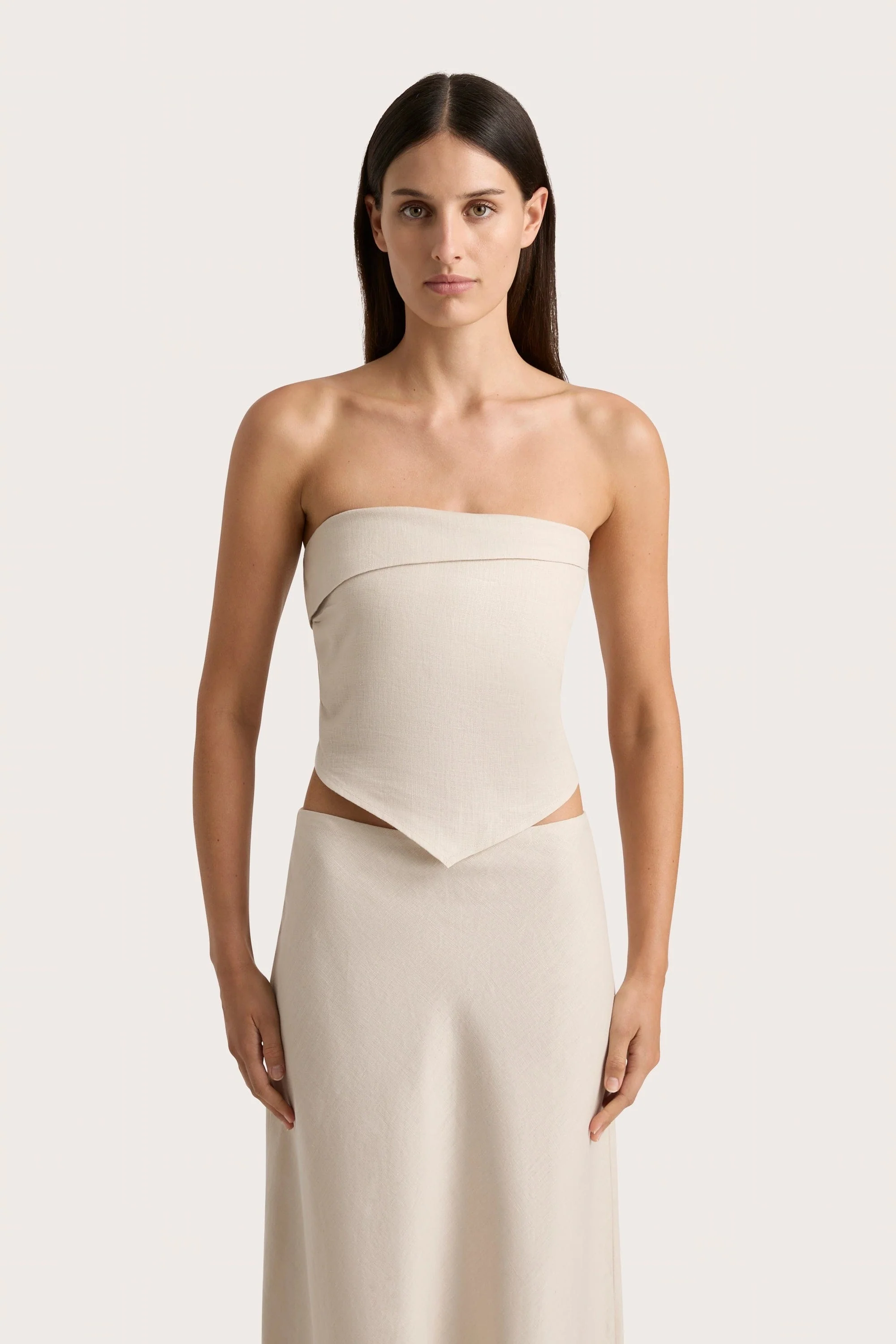 Antibes Strapless Top Sand - Final Sale - Image 3