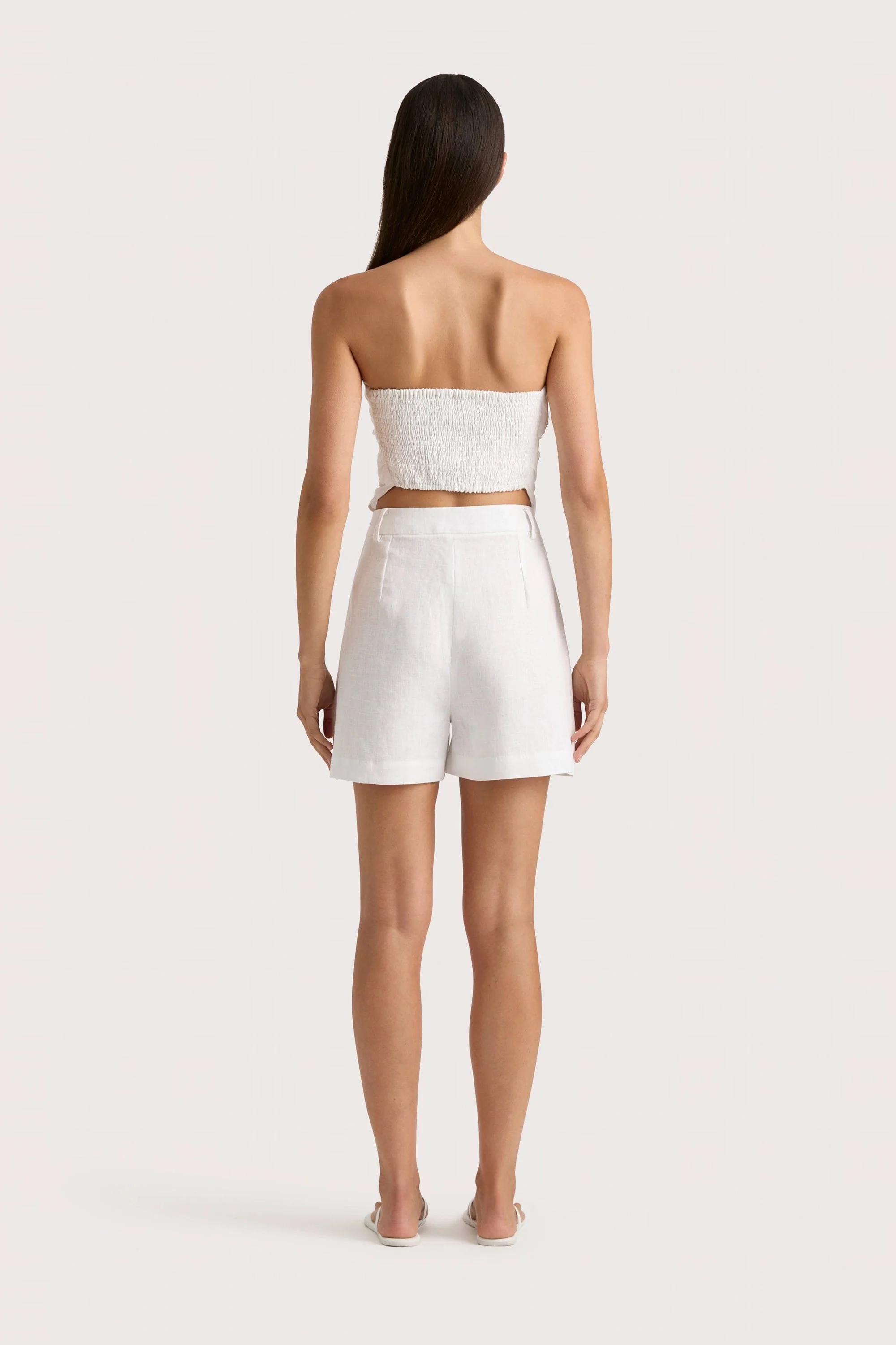 Antibes Strapless Top White - Final Sale - Image 3