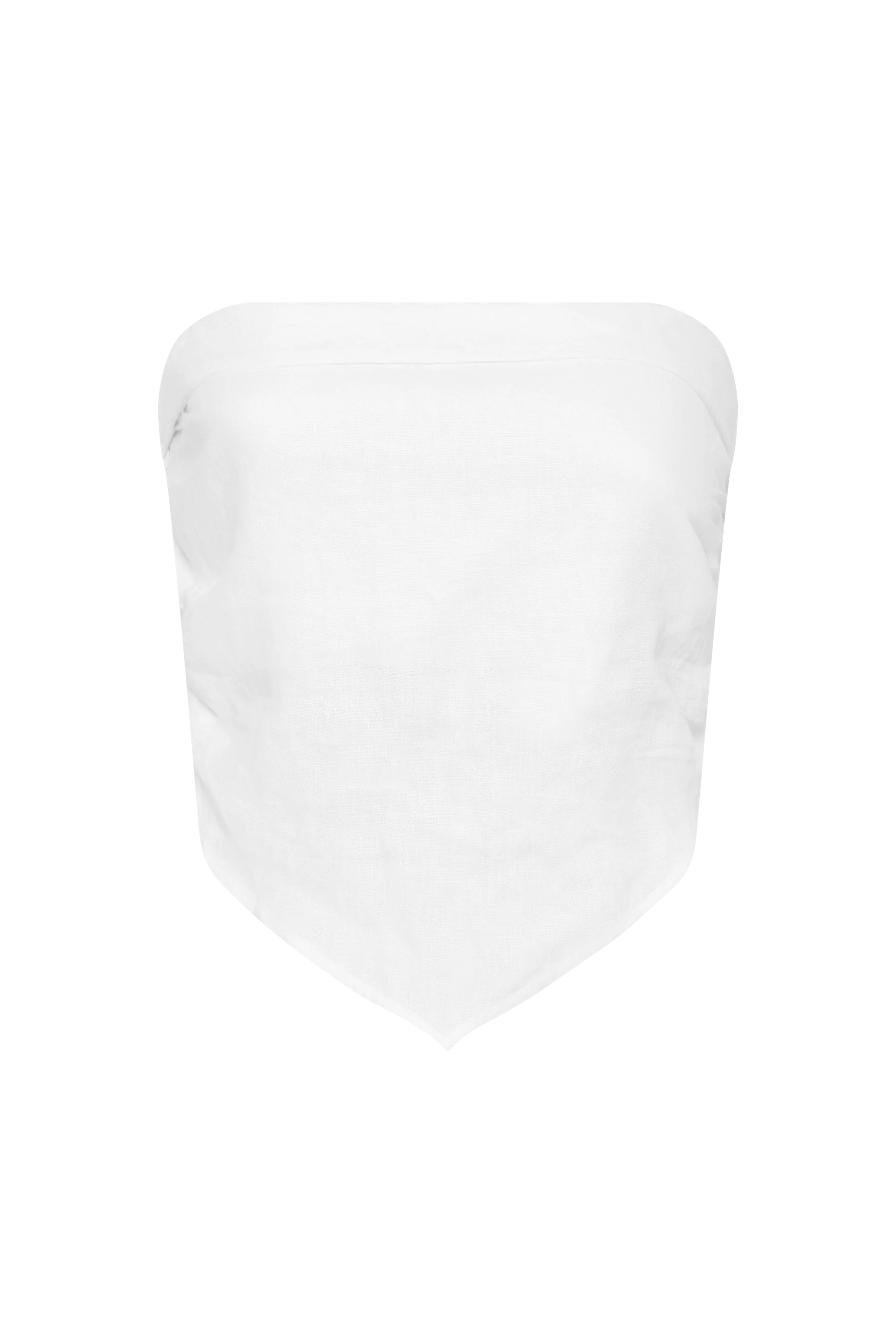 Antibes Strapless Top White - Final Sale - Image 6