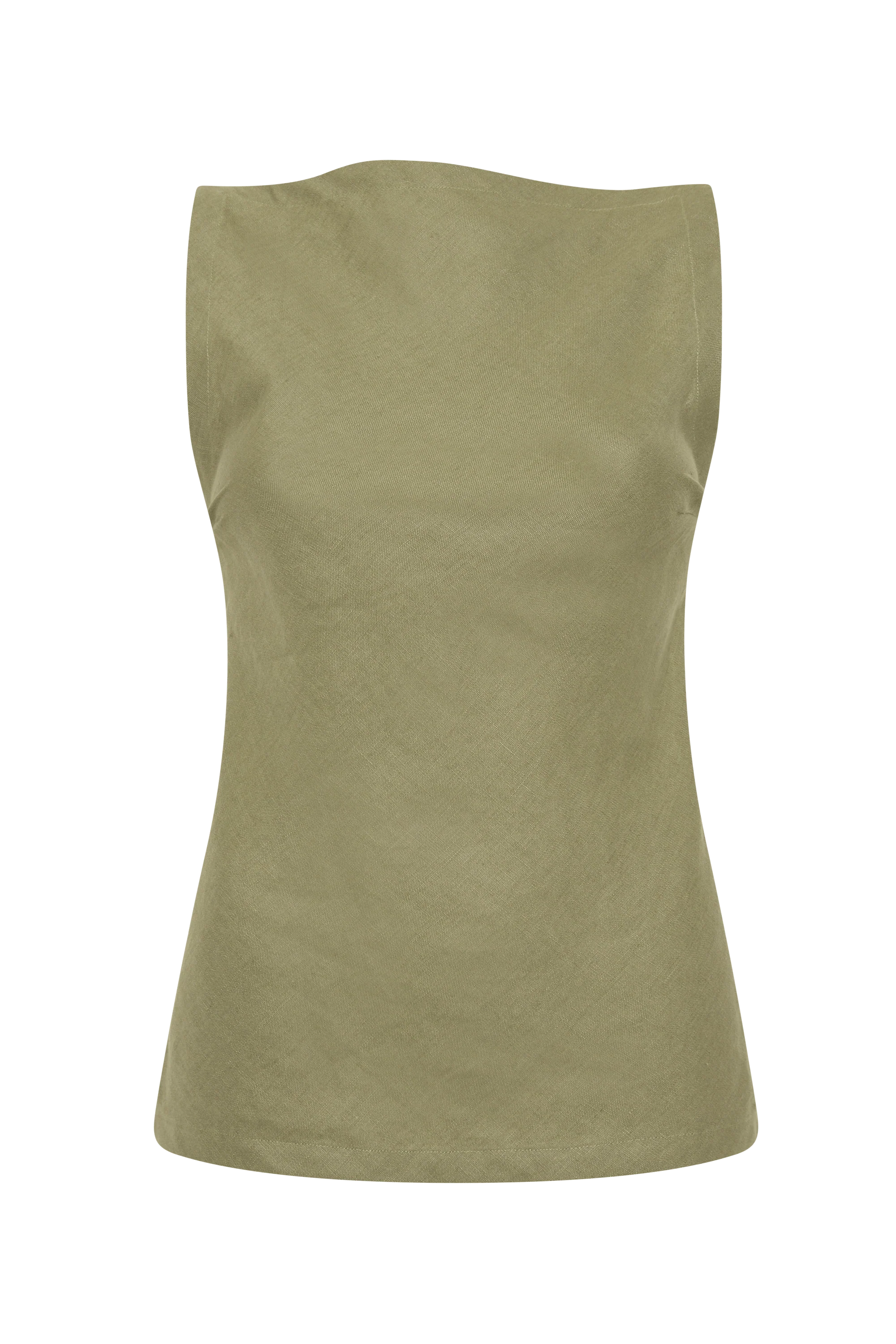 Antibes Top Khaki - Final Sale - Image 8