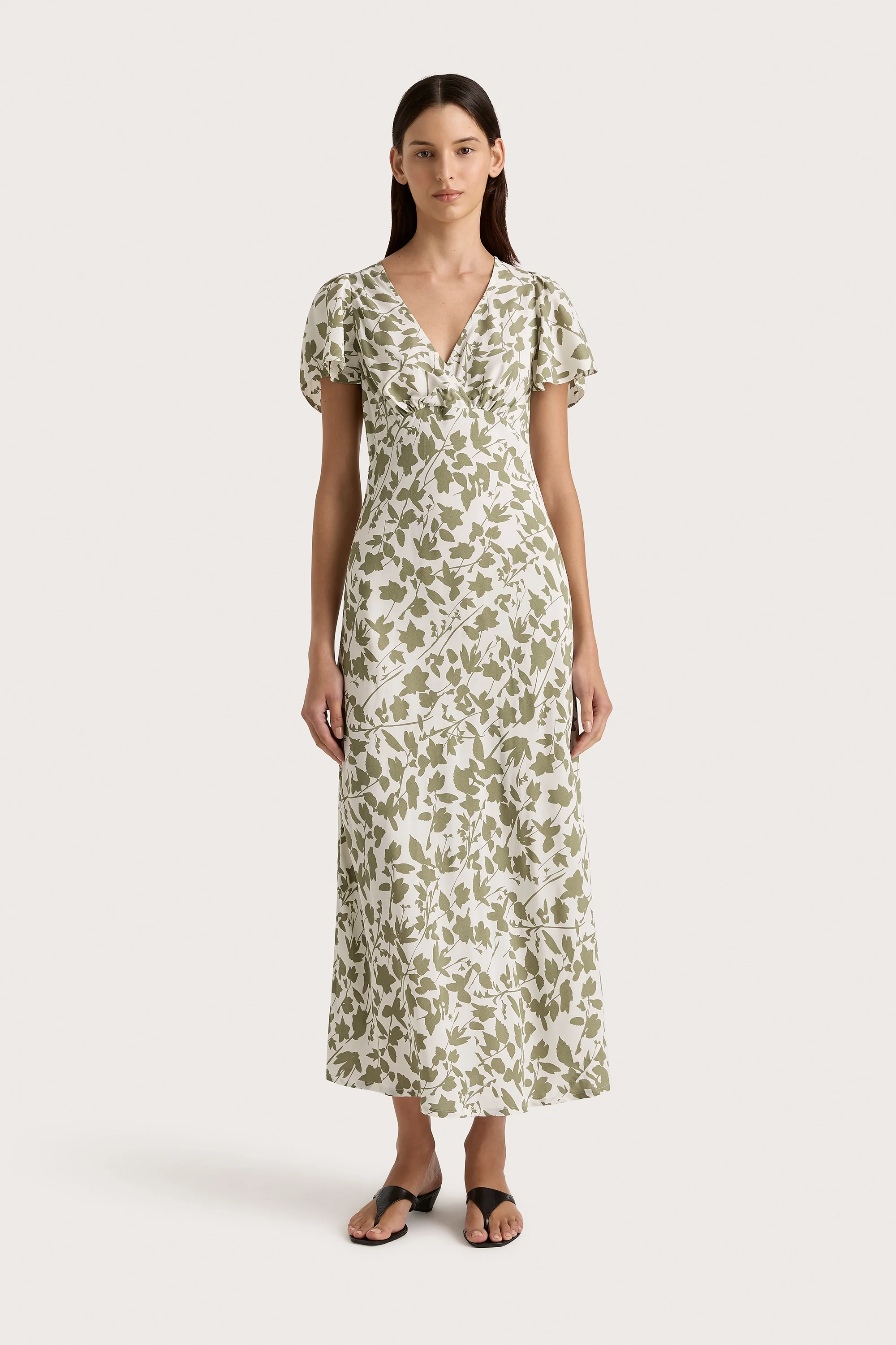 Boda Midi Dress Poplar Sage - Final Sale - Image 8