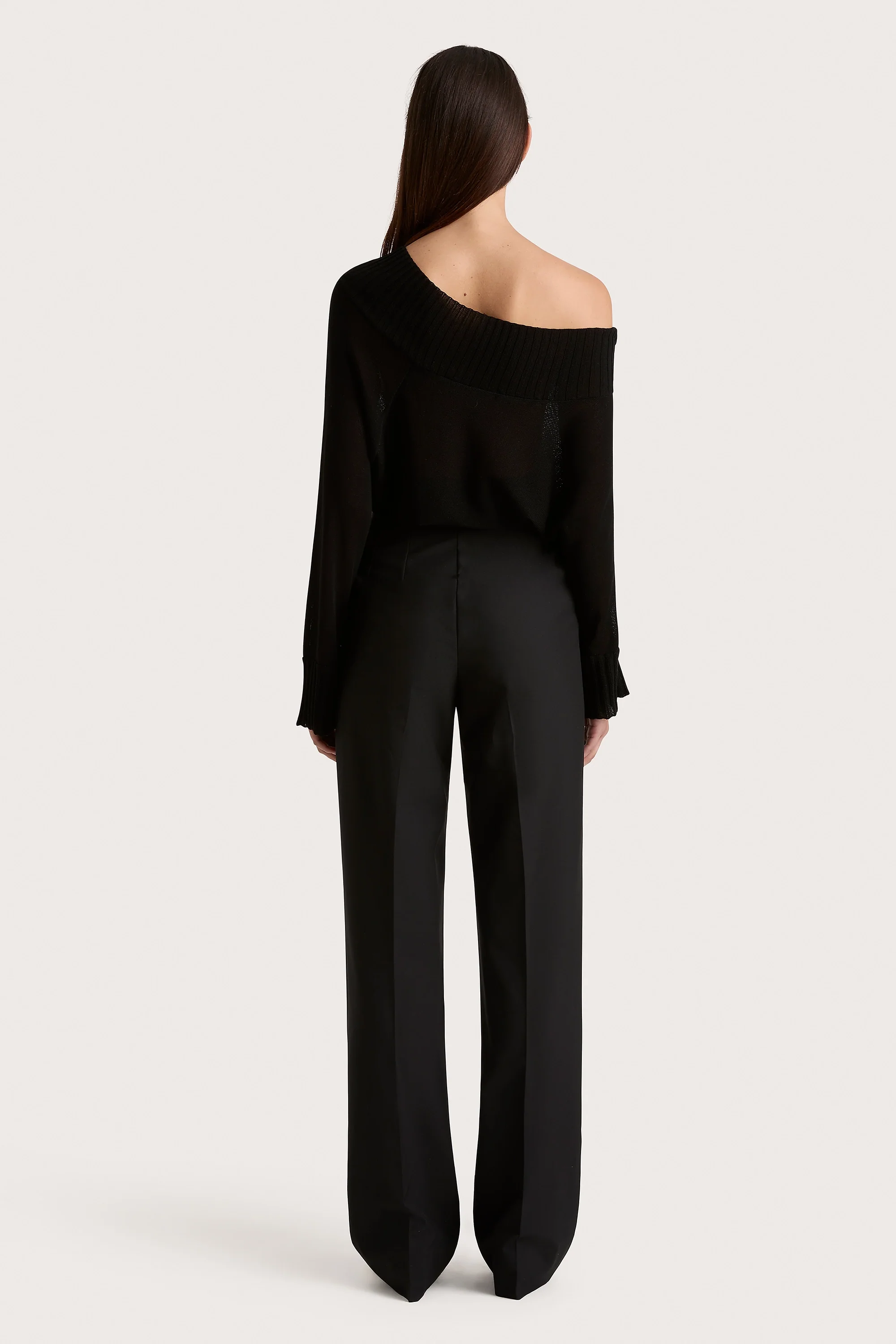 Cecilie Knit Top Black - Final Sale - Image 5