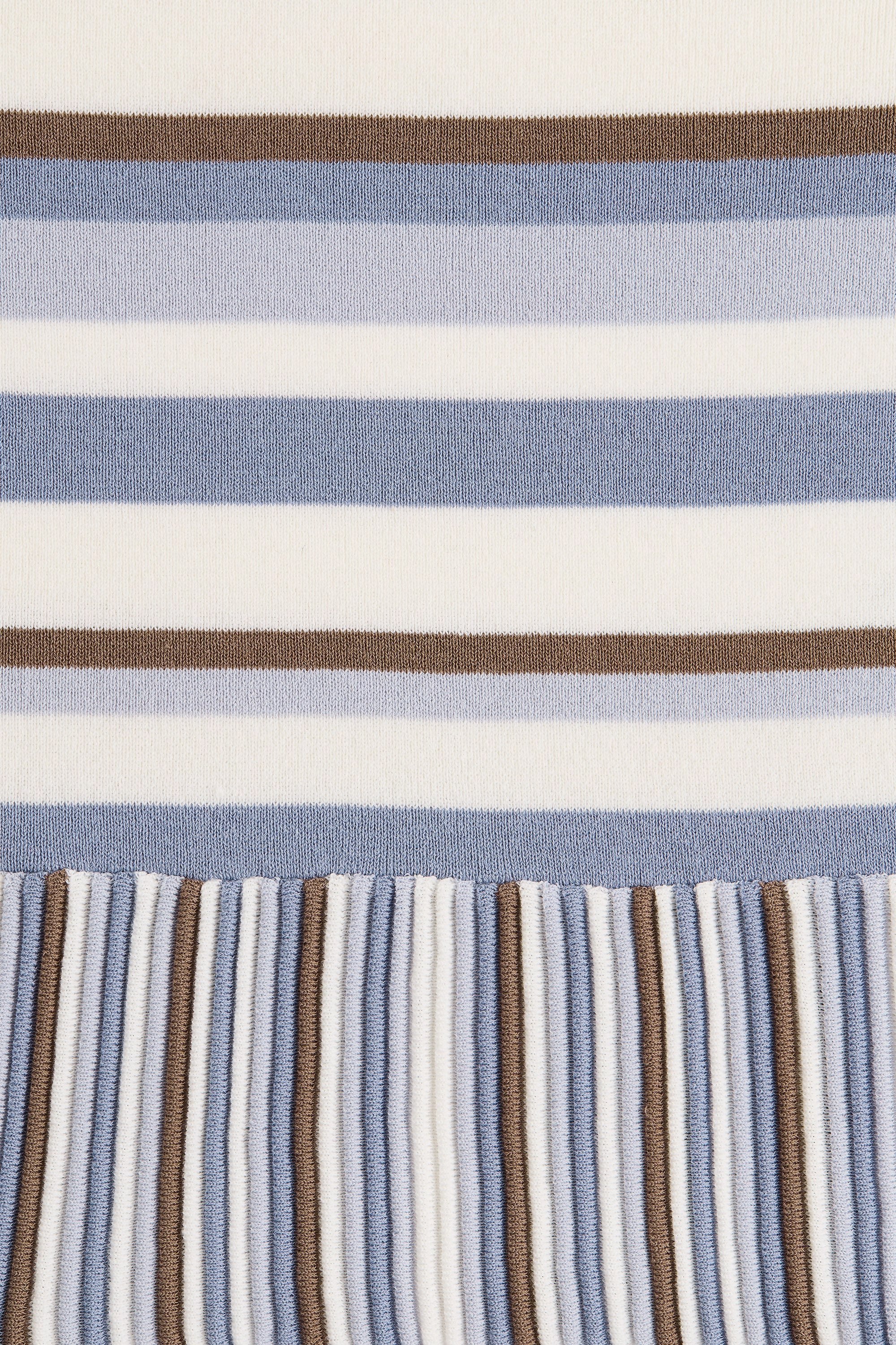 Citara Strapless Top Pale Blue Stripe - Final Sale - Image 11