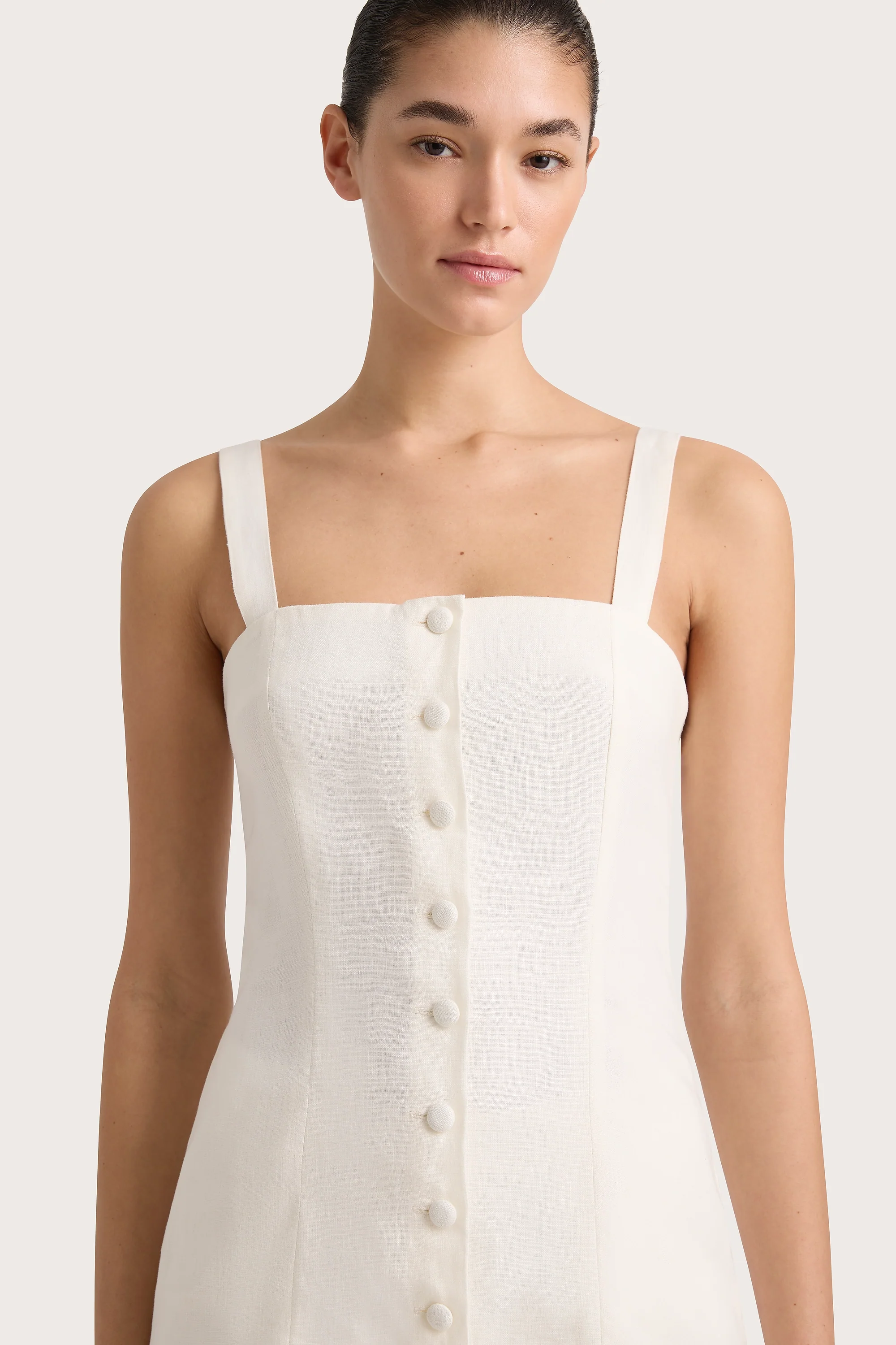Corbiere Vest White - Final Sale - Image 3