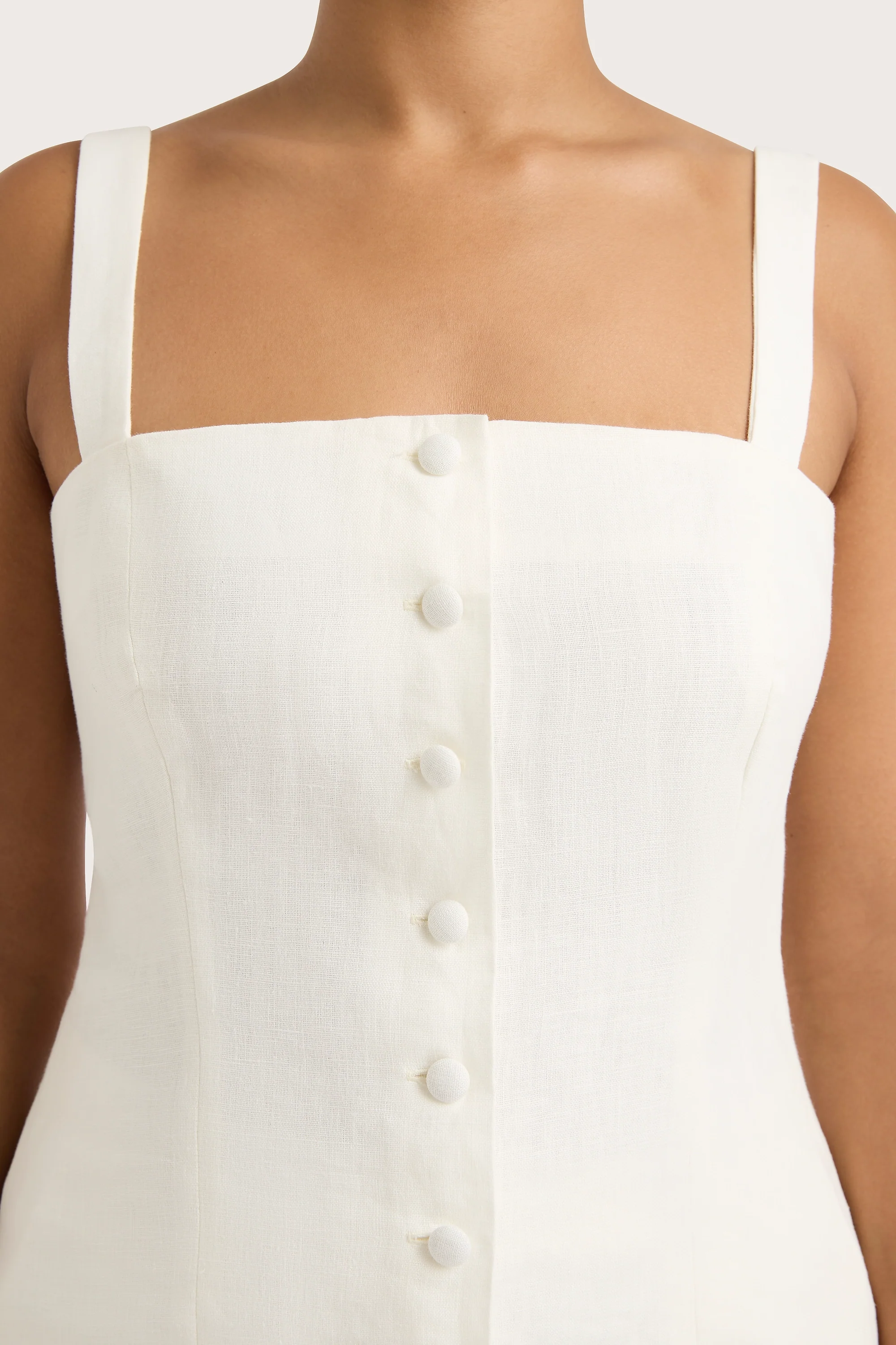 Corbiere Vest White - Final Sale - Image 9
