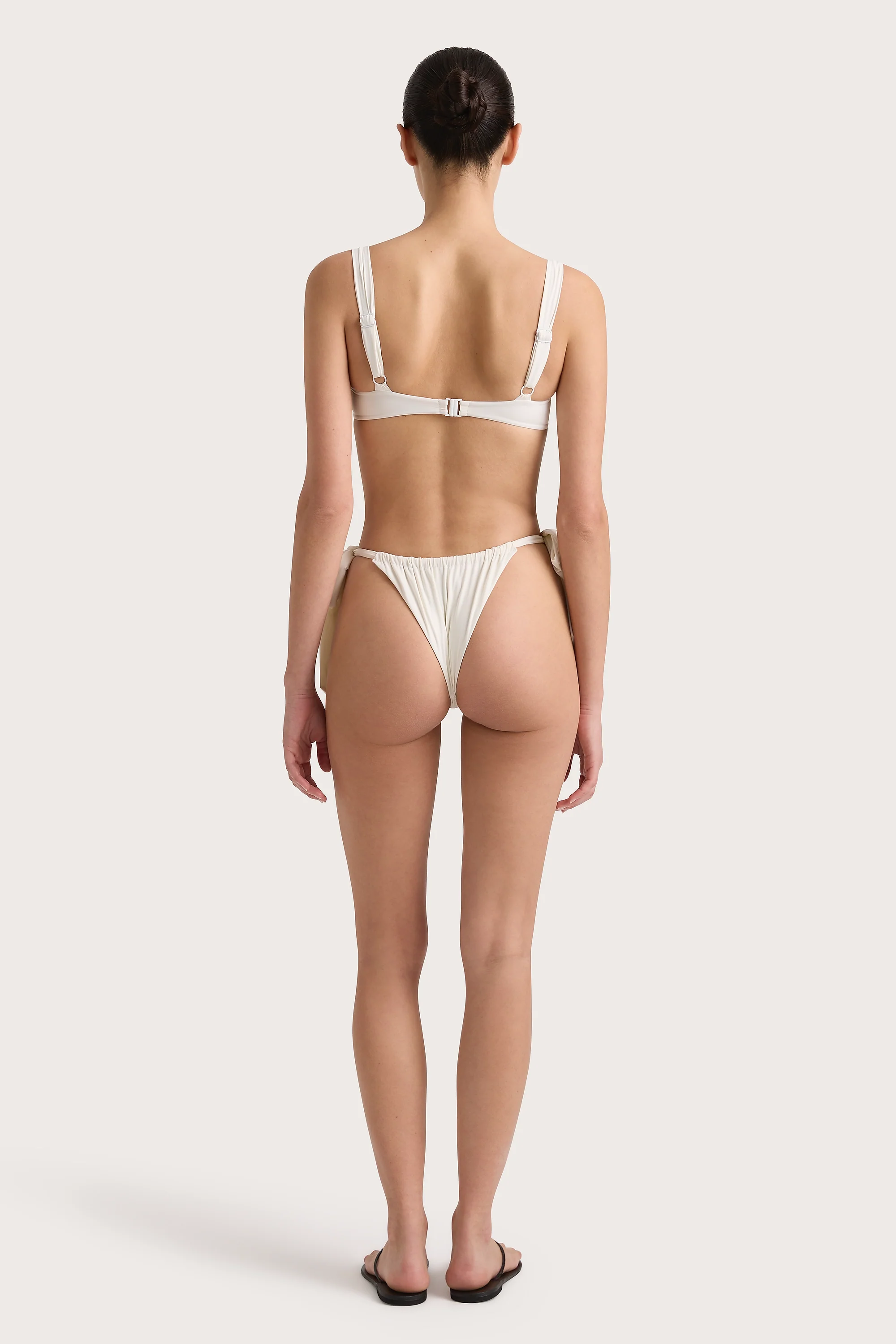 Costa Bikini Bottoms White - Final Sale - Image 5