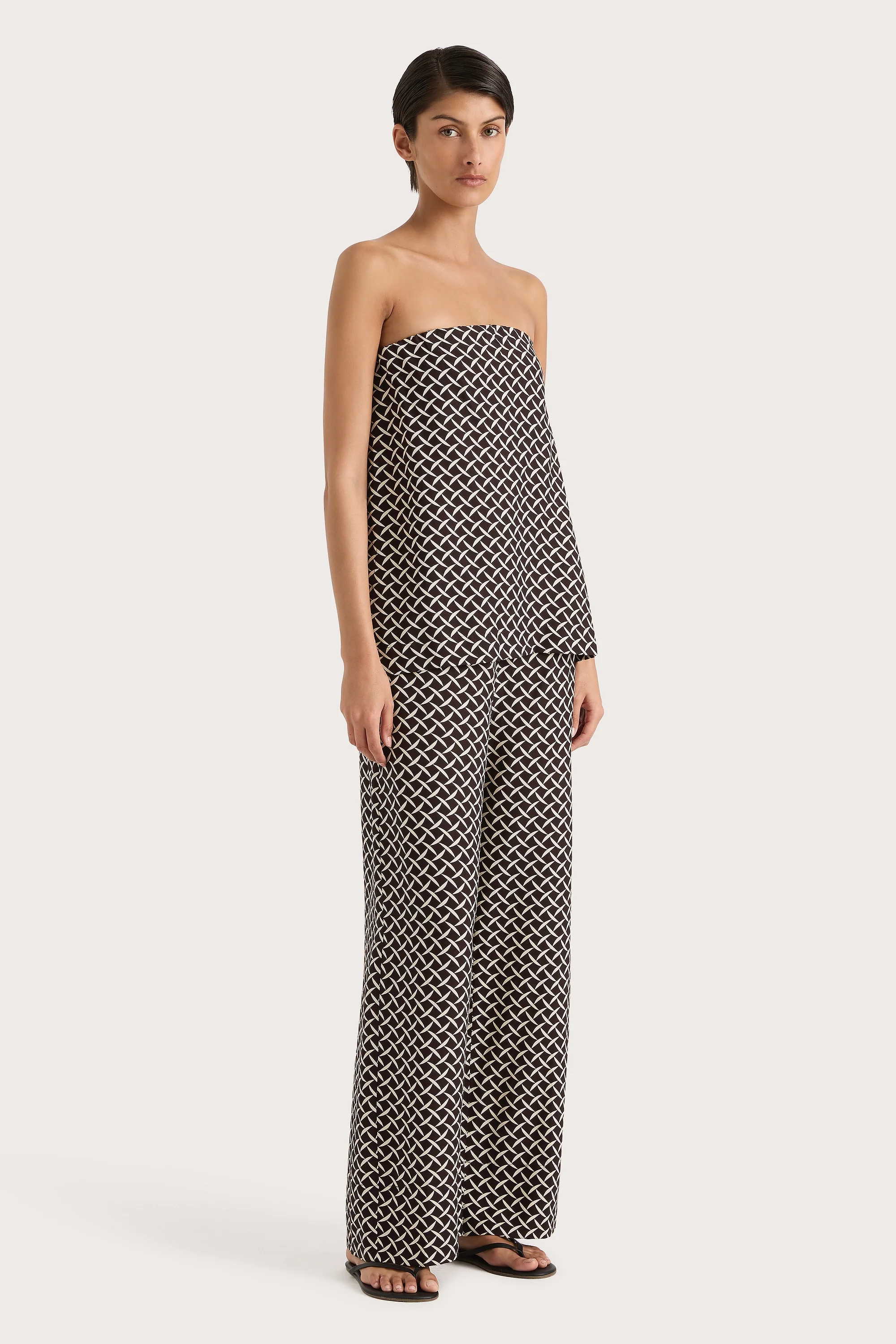 Dalene Pant Espresso Geo - Final Sale - Image 3