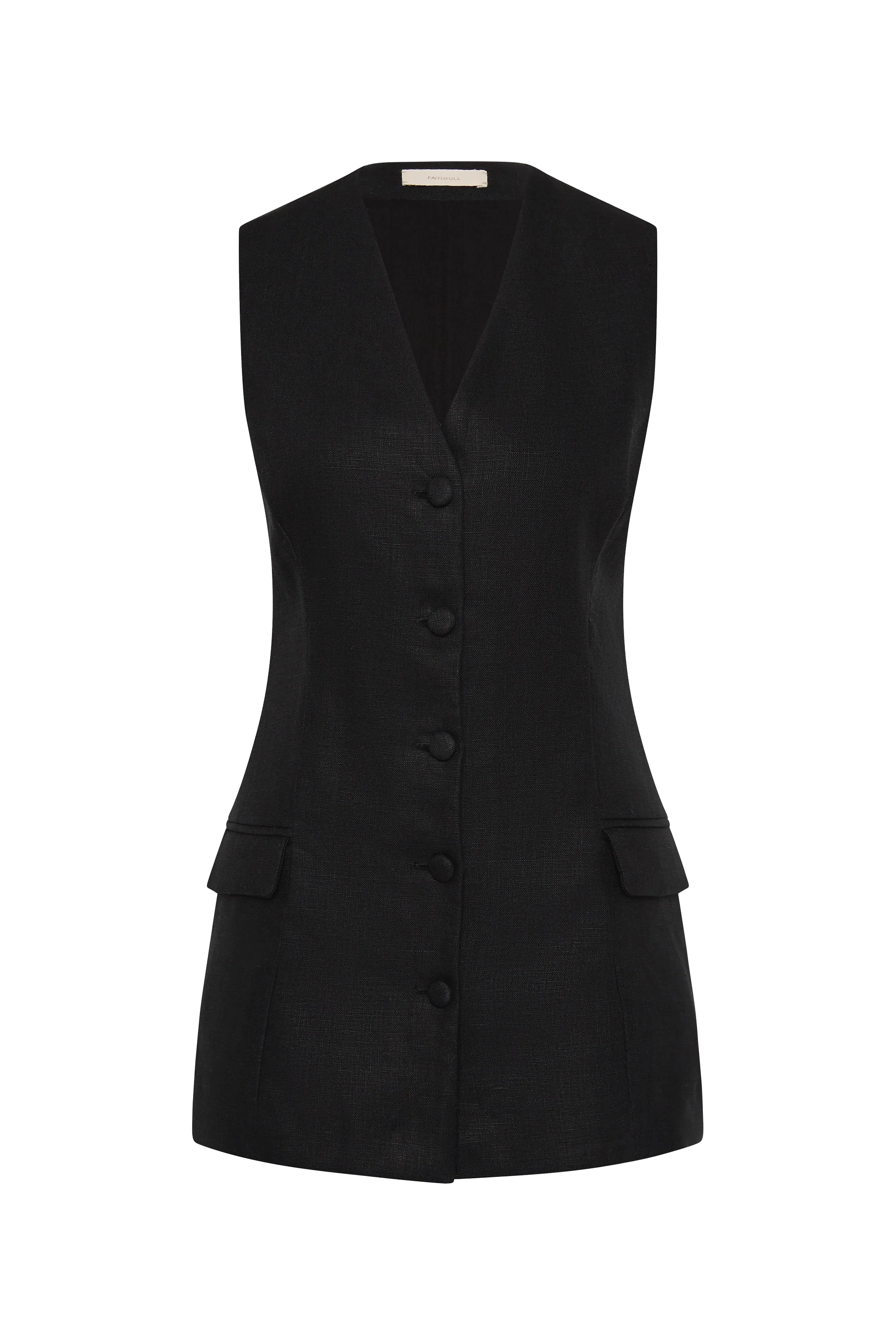 Eloise Vest Black - Final Sale - Image 7
