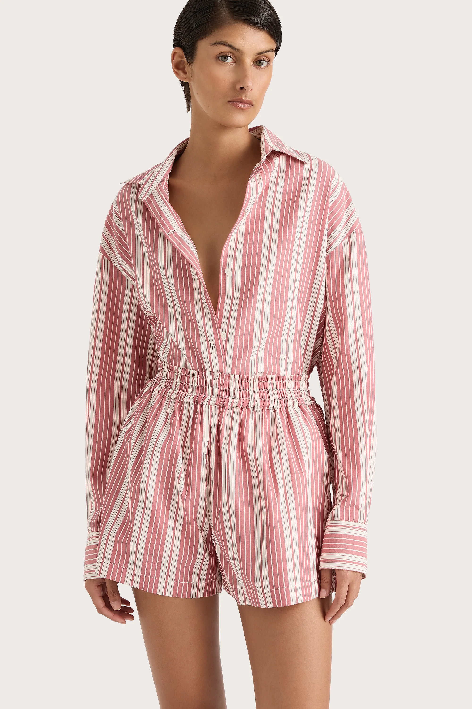Elva Shorts Cherry Stripe - Final Sale - Image 13