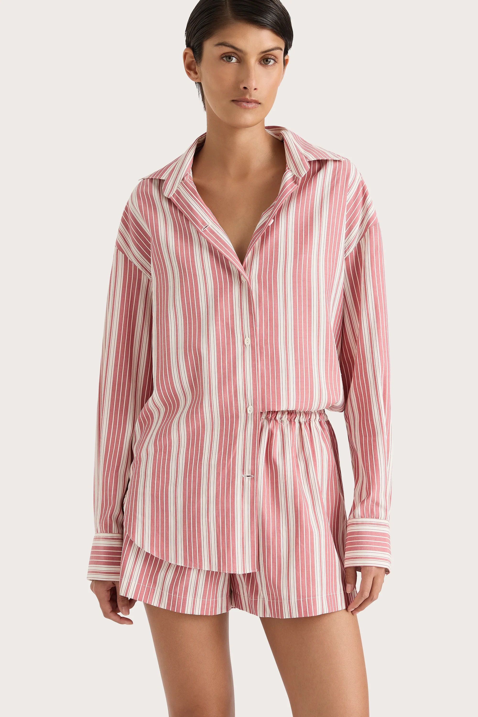 Elva Shorts Cherry Stripe - Final Sale - Image 4