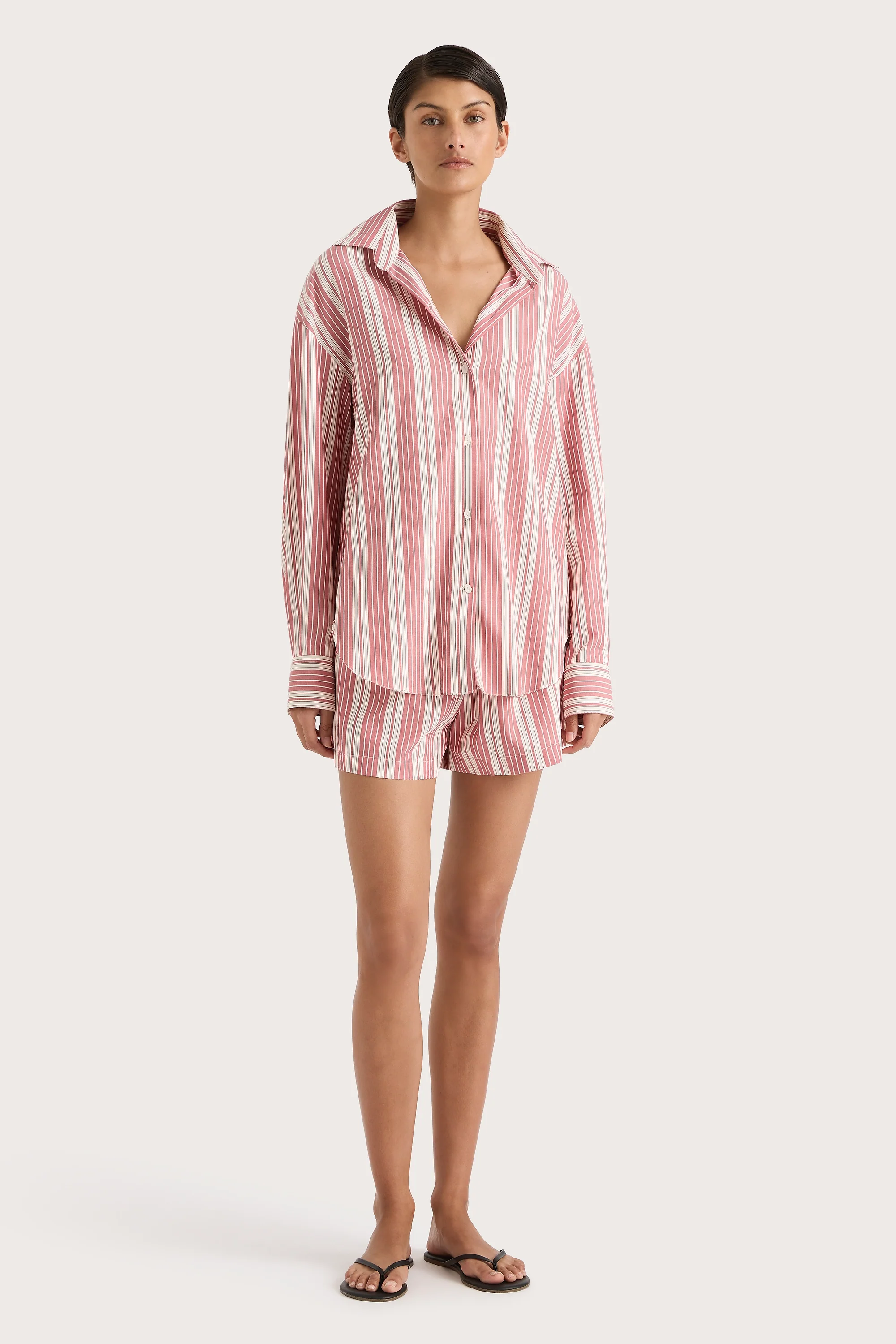 Elva Shorts Cherry Stripe - Final Sale - Image 7