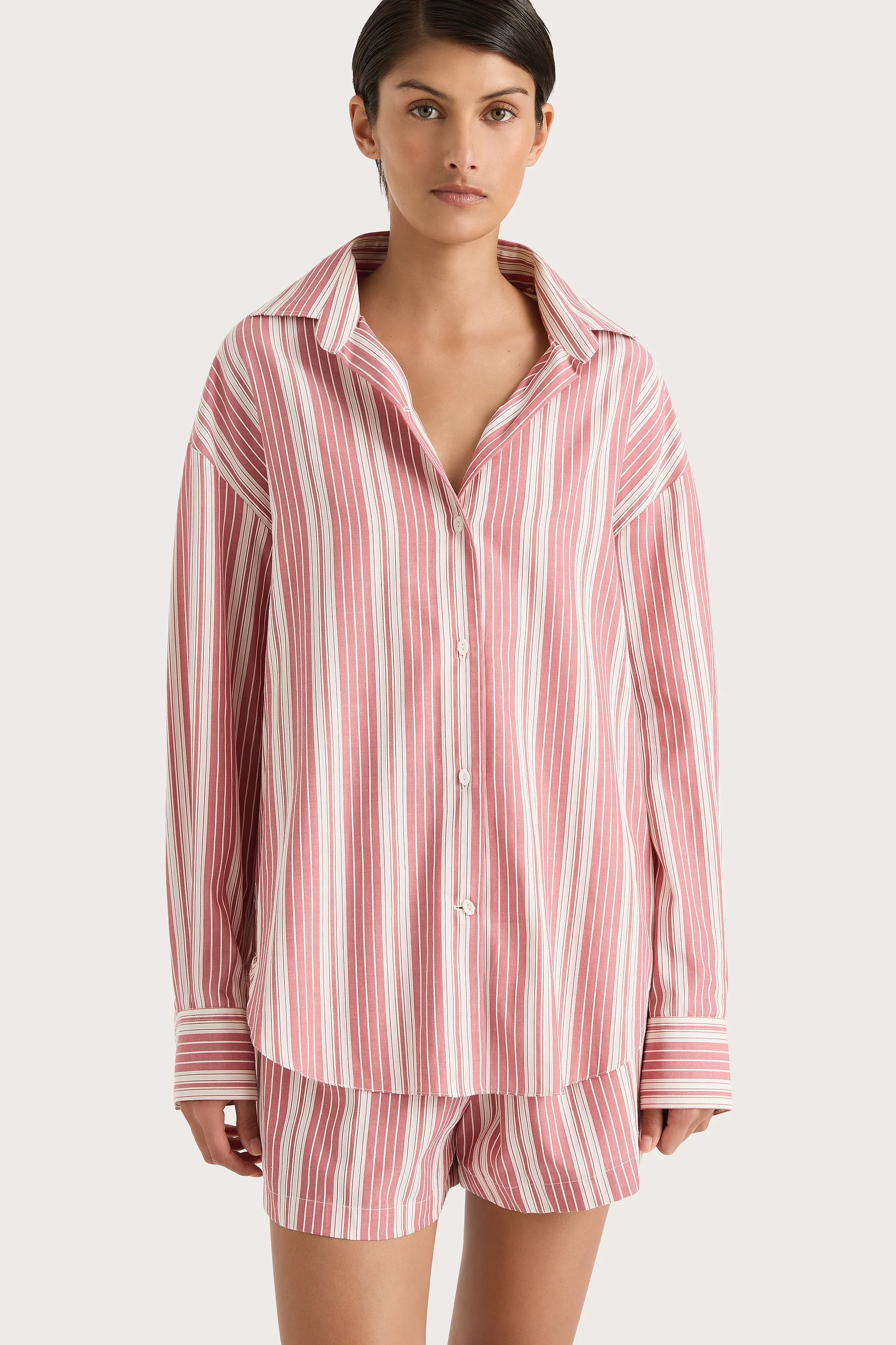 Elva Shorts Cherry Stripe - Final Sale - Image 9