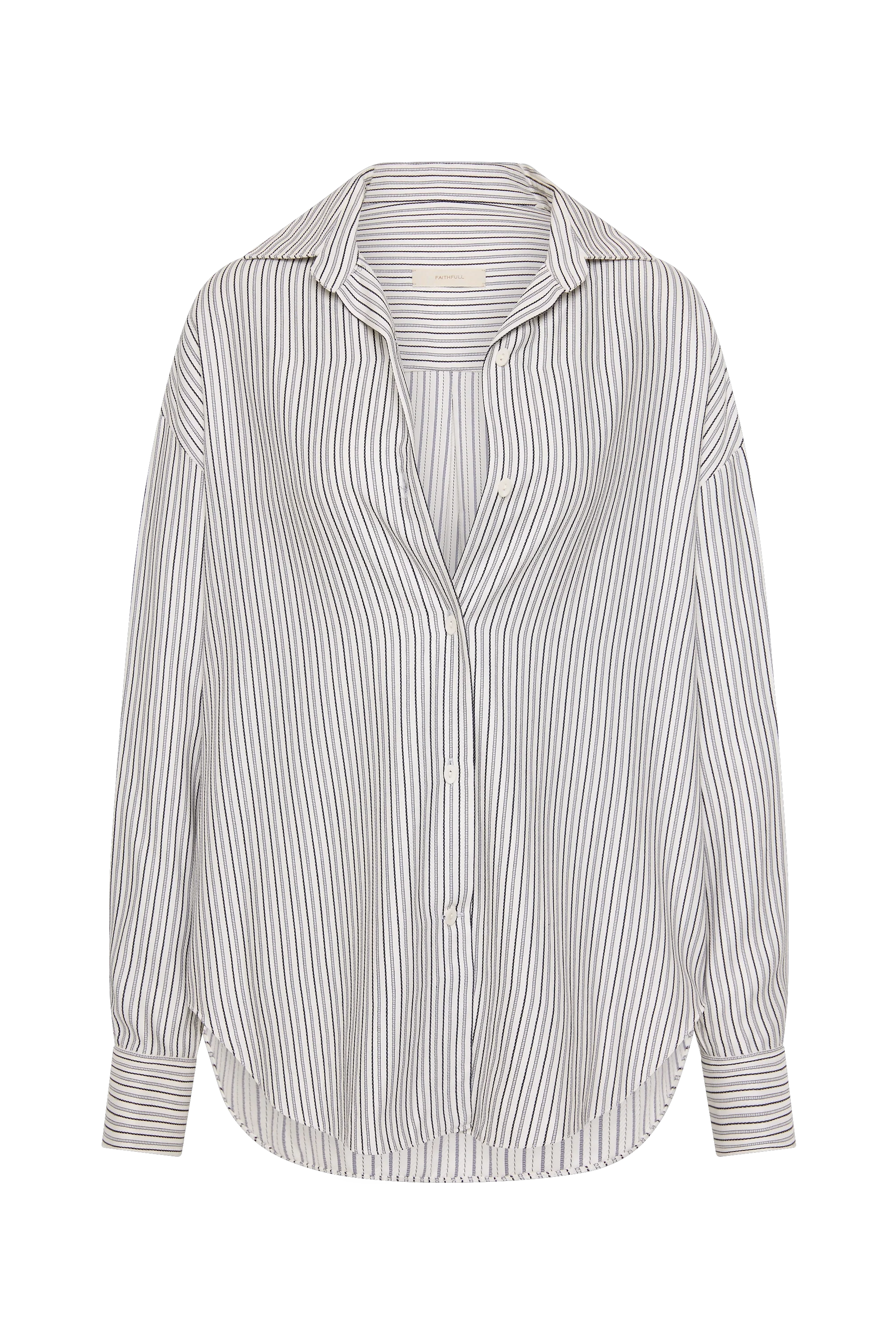 En Vau Shirt Navy Stripe - Final Sale - Image 18