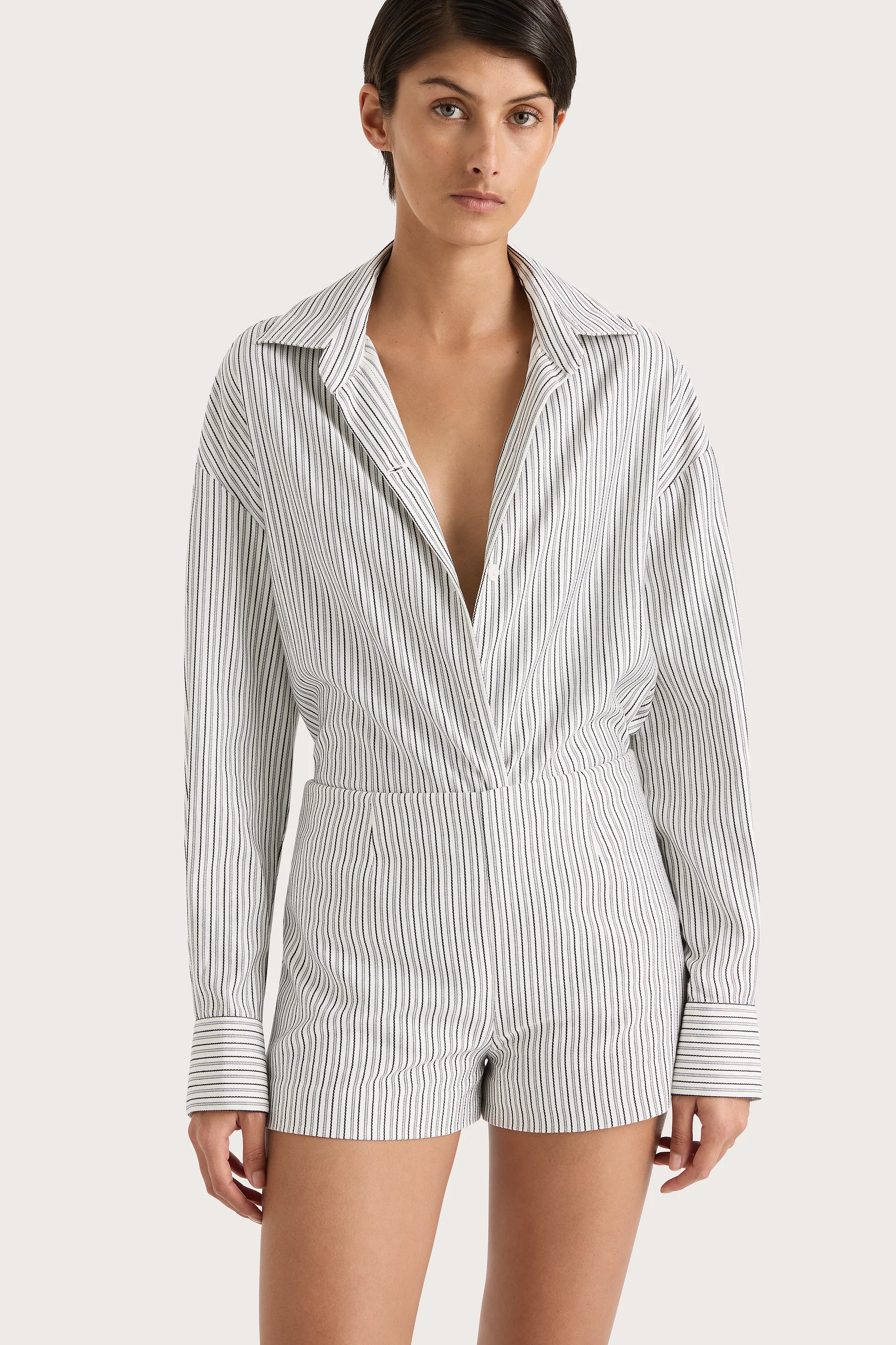 En Vau Shirt Navy Stripe - Final Sale - Image 9