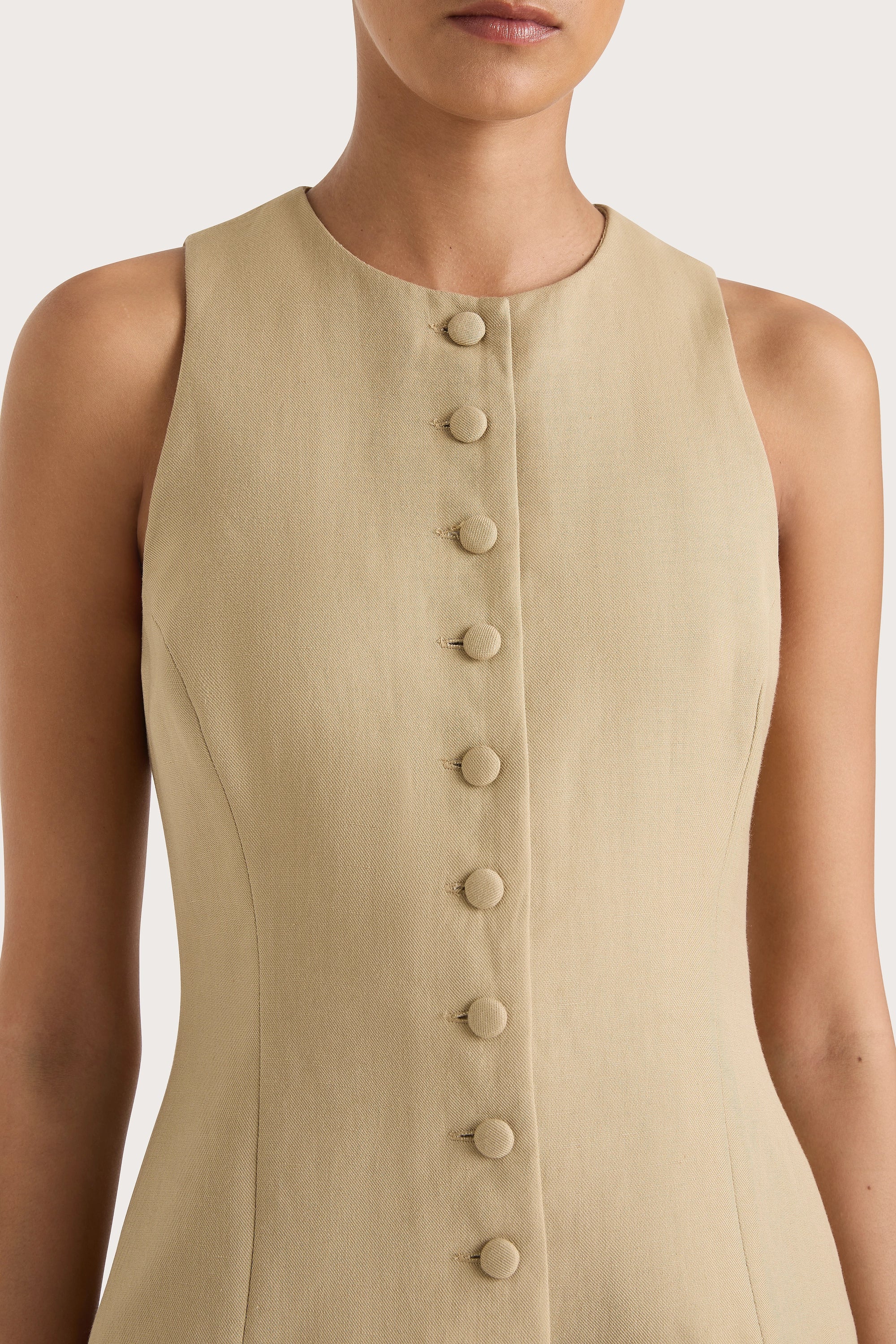 Eveline Vest Caramel - Final Sale - Image 5
