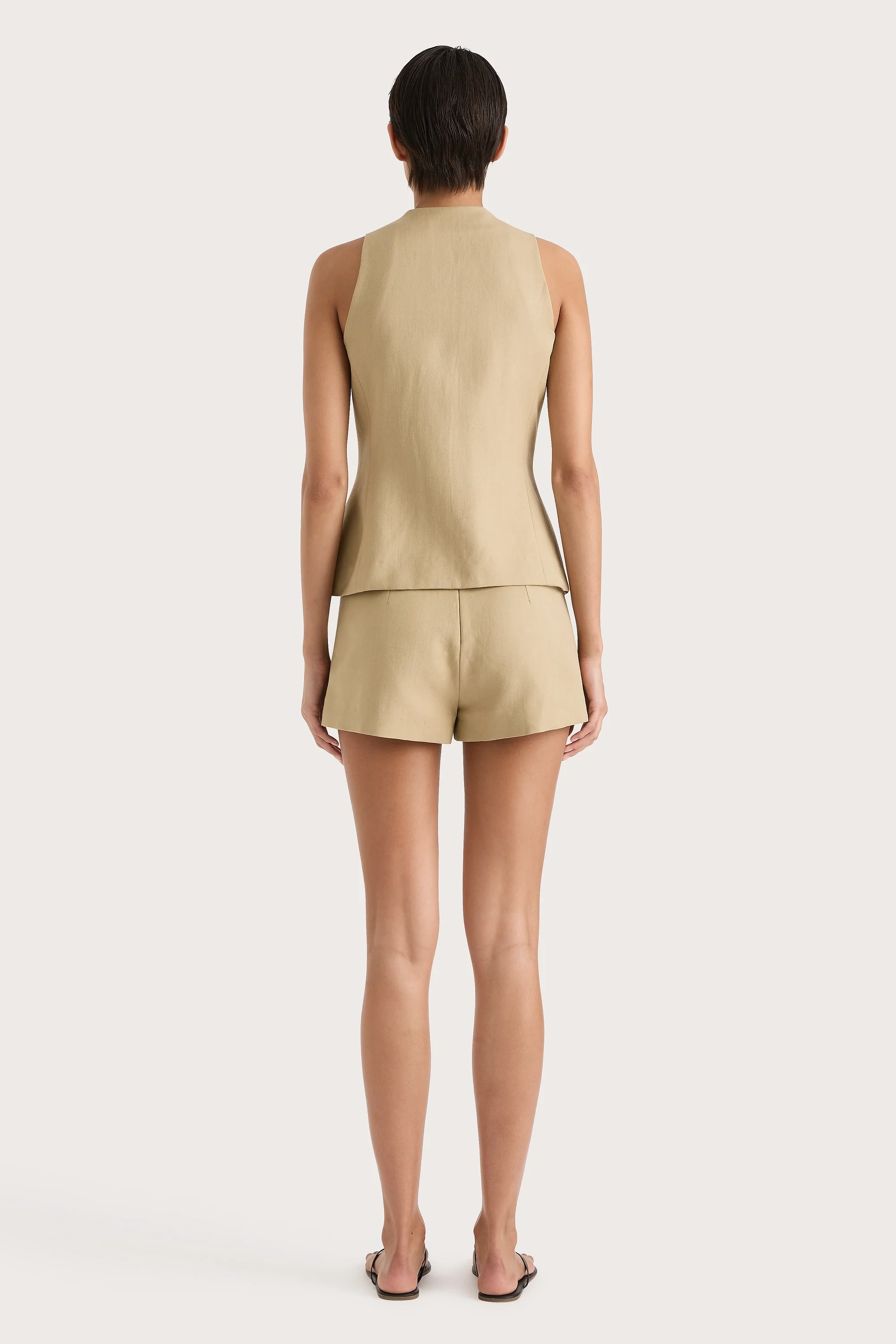 Eveline Vest Caramel - Final Sale - Image 6