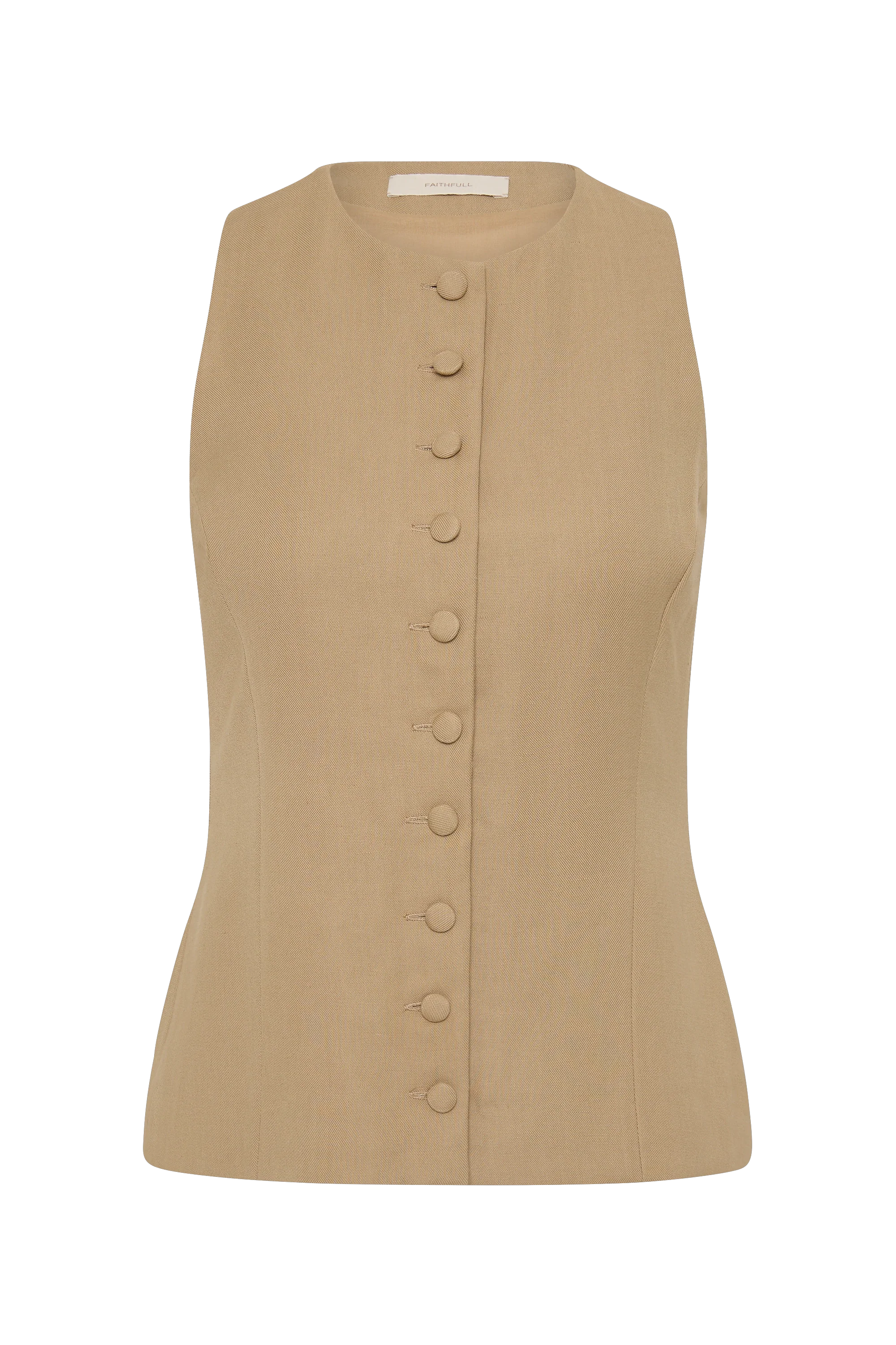 Eveline Vest Caramel - Final Sale - Image 8