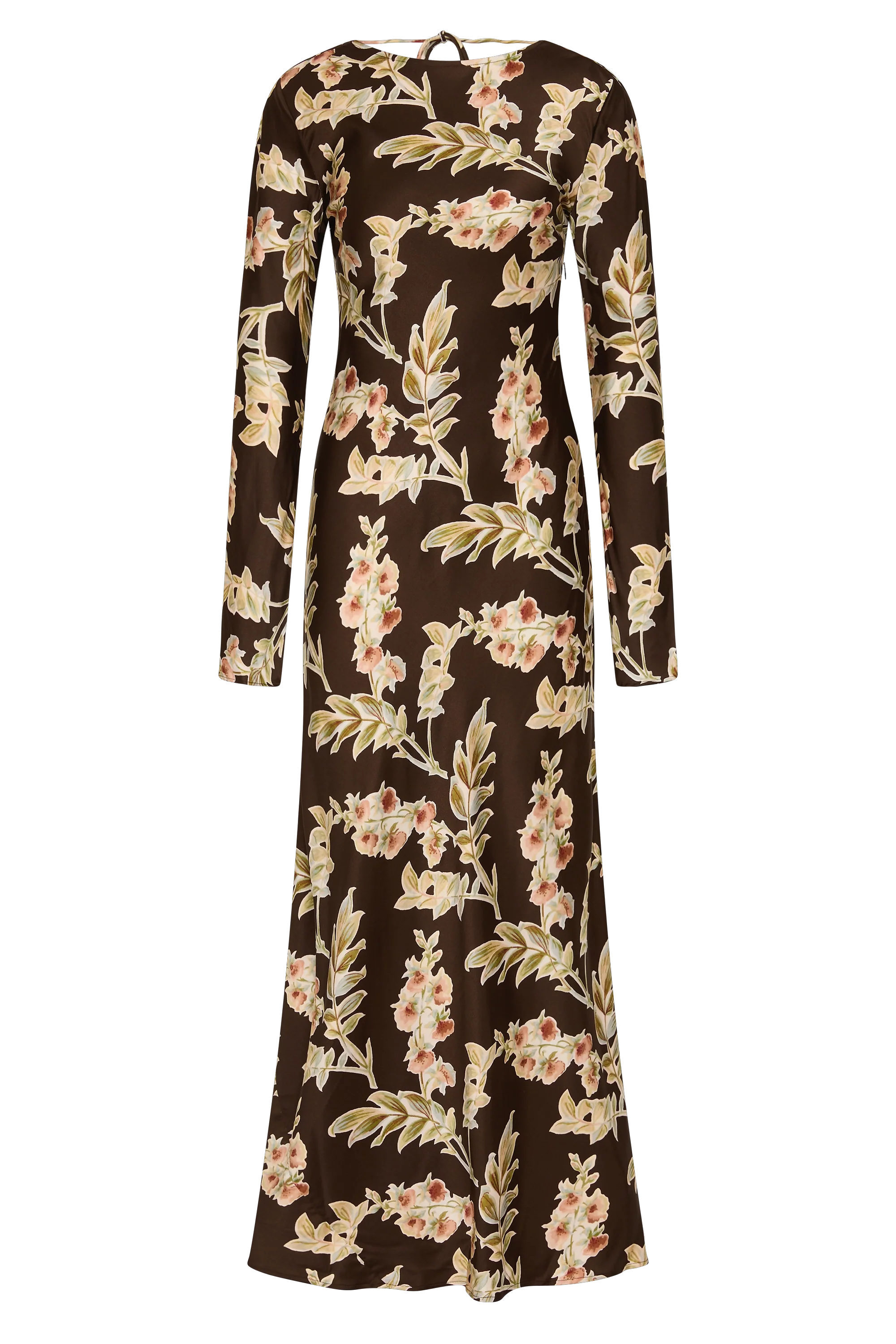 Faroe Maxi Dress Jardin Floral Chocolate - Final Sale - Image 7