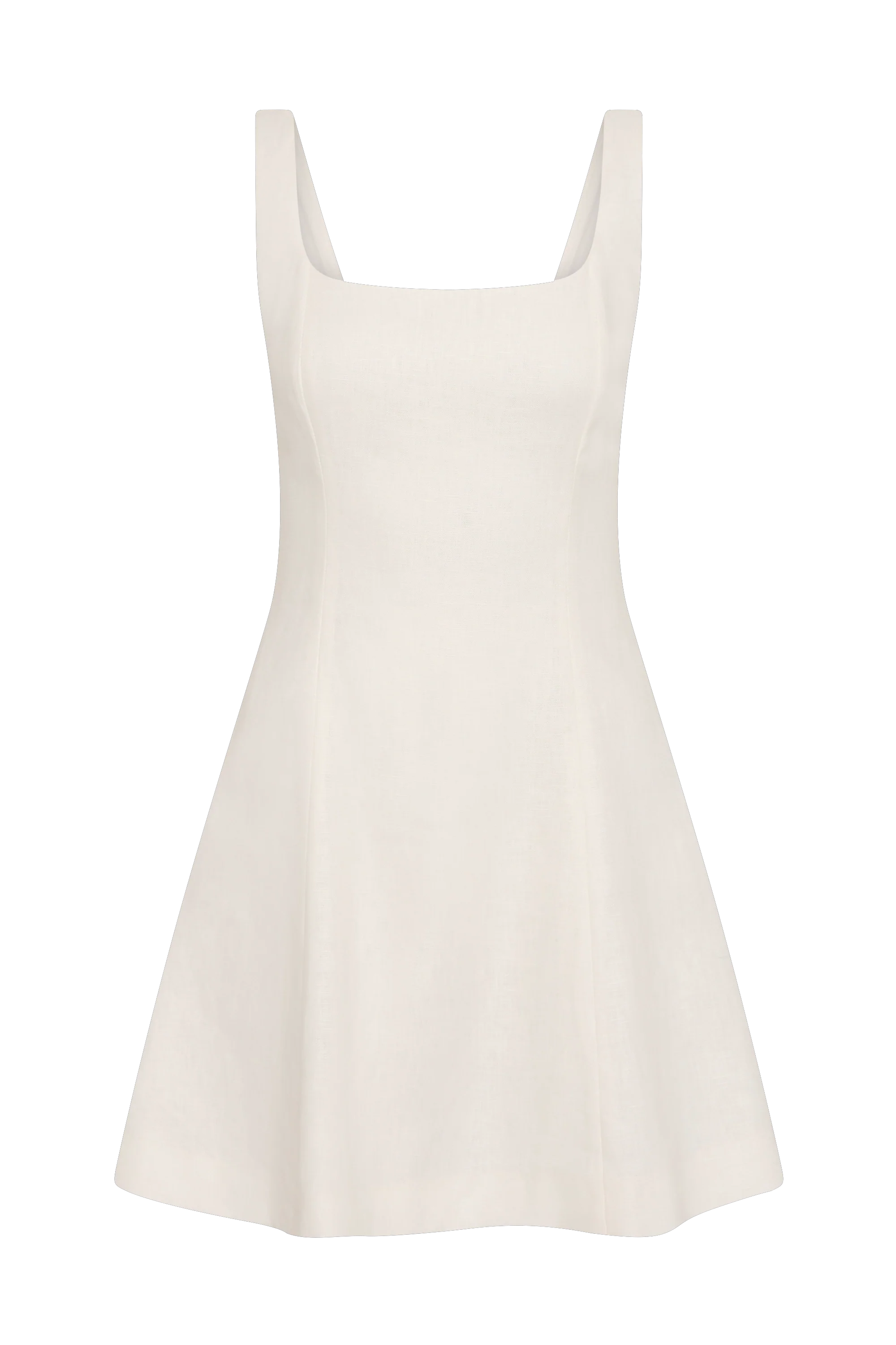 Felice Mini Dress White - Final Sale - Image 6