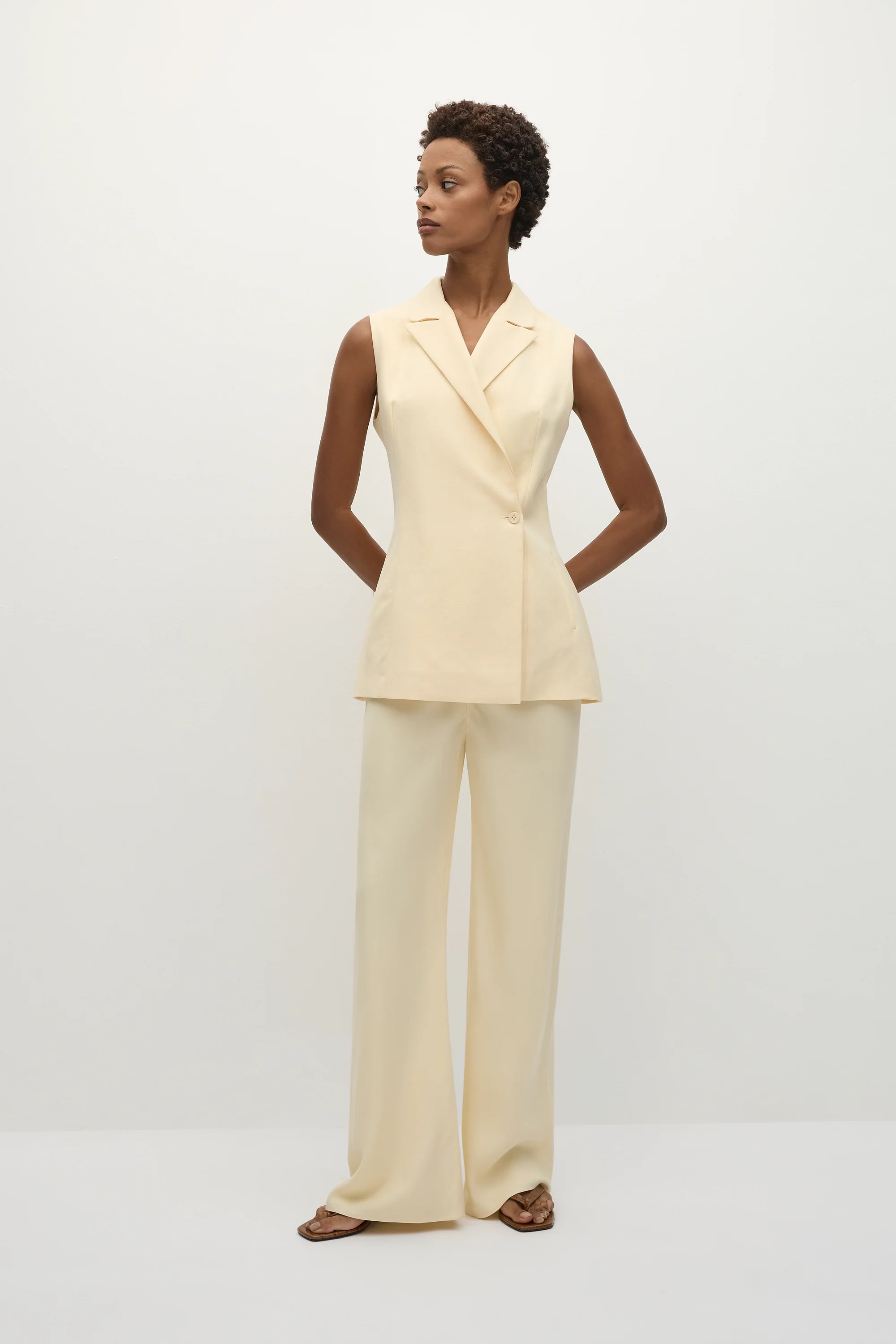 Florine Blazer Butter - Final Sale - Image 6