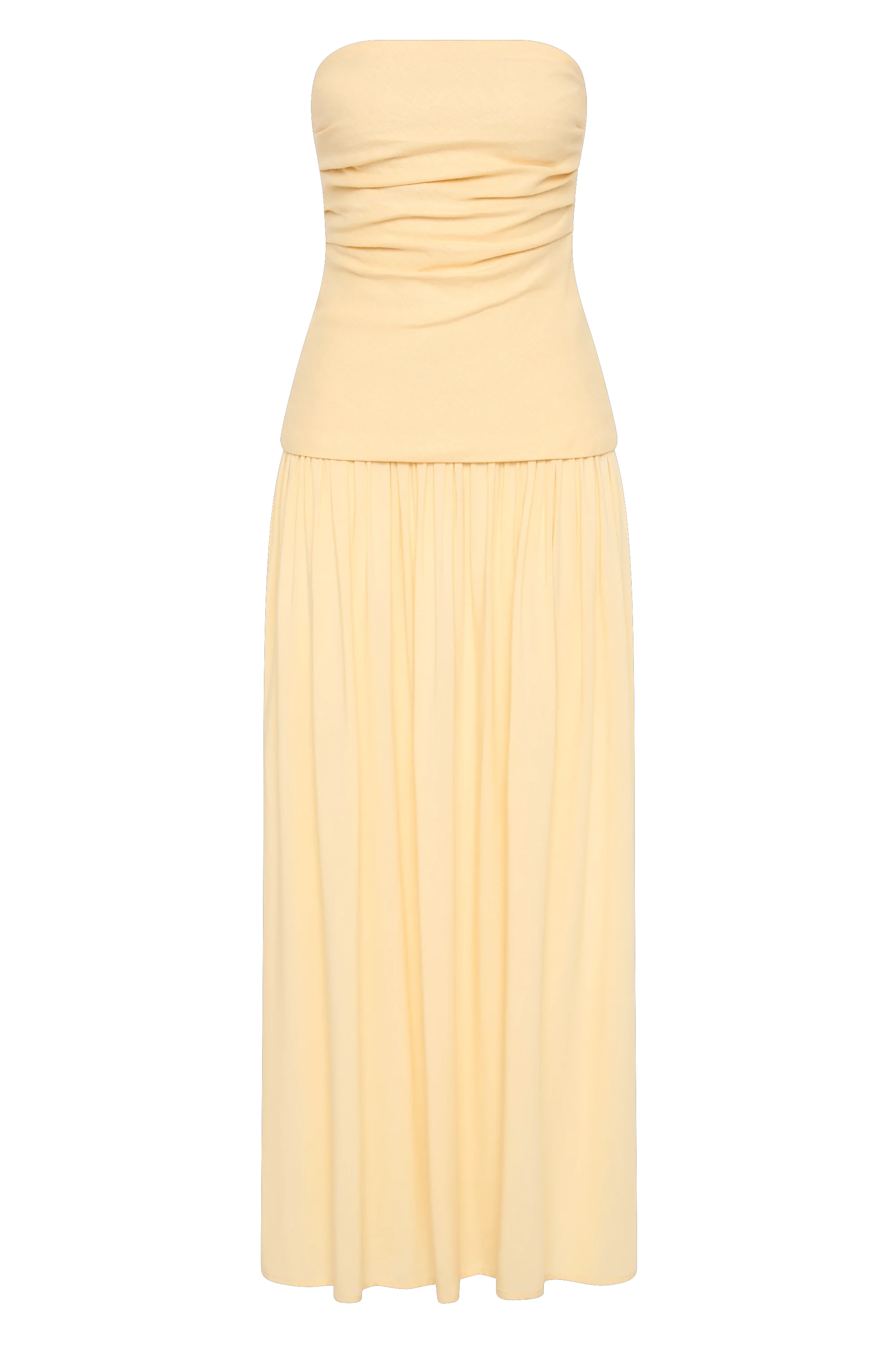 Hedy Maxi Dress Butter - Final Sale - Image 8