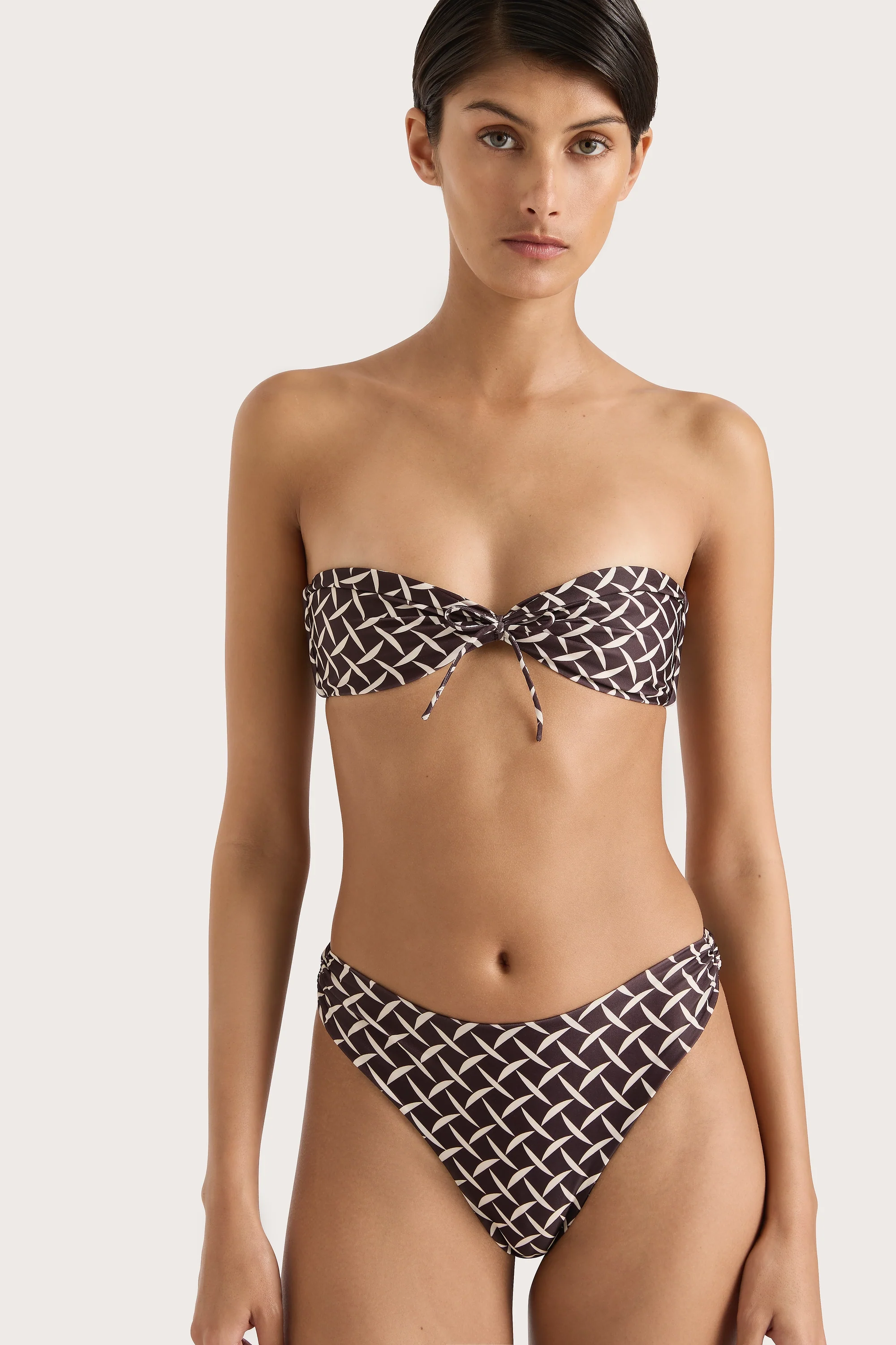 Henni Bikini Bottom Espresso Geo - Final Sale - Image 5