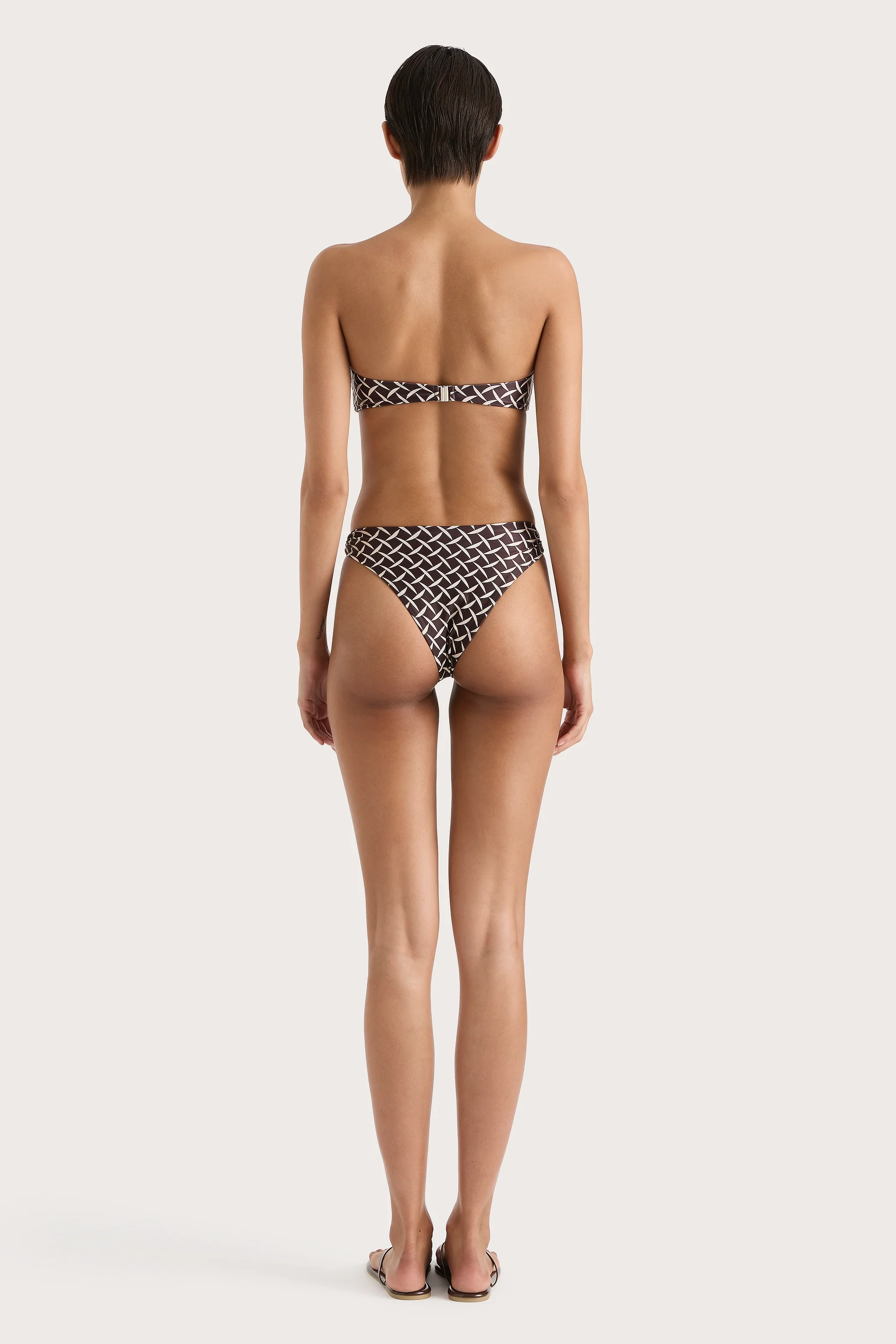 Henni Bikini Bottom Espresso Geo - Final Sale - Image 6