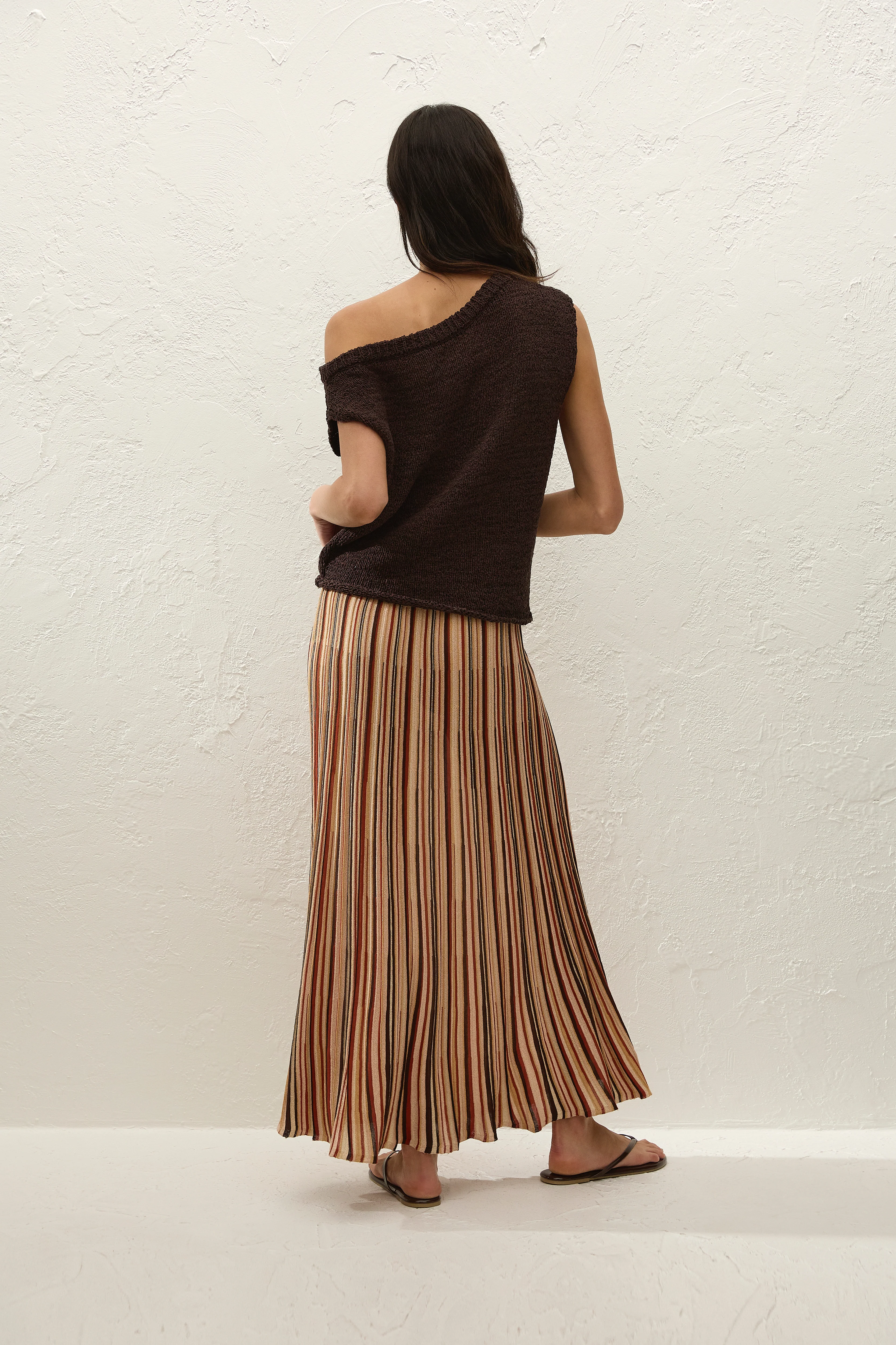 Iden Maxi Skirt Murano Stripe - Image 4