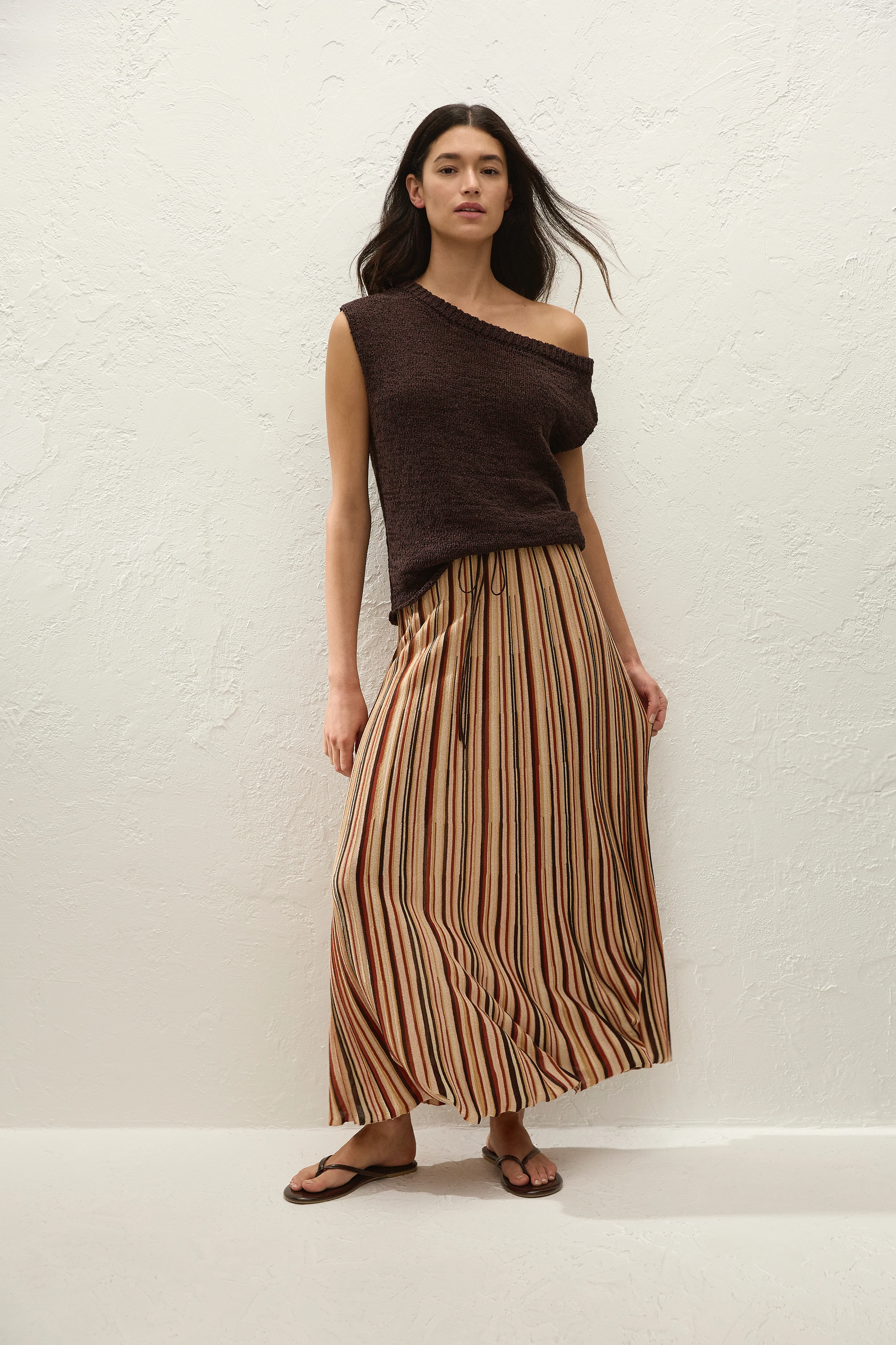 Iden Maxi Skirt Murano Stripe - Image 5