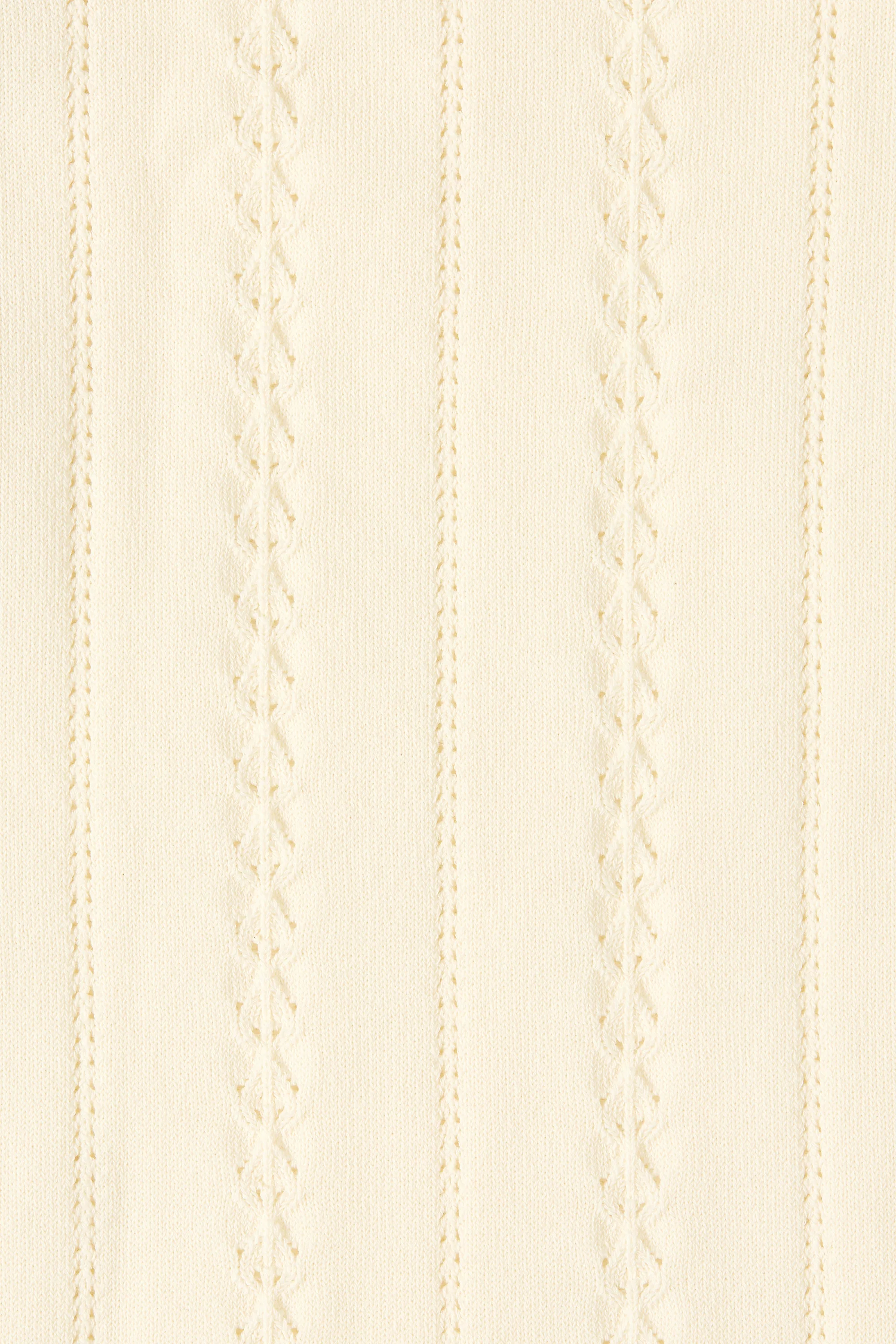 Irene Maxi Dress Maja Pointelle Vintage White - Image 6