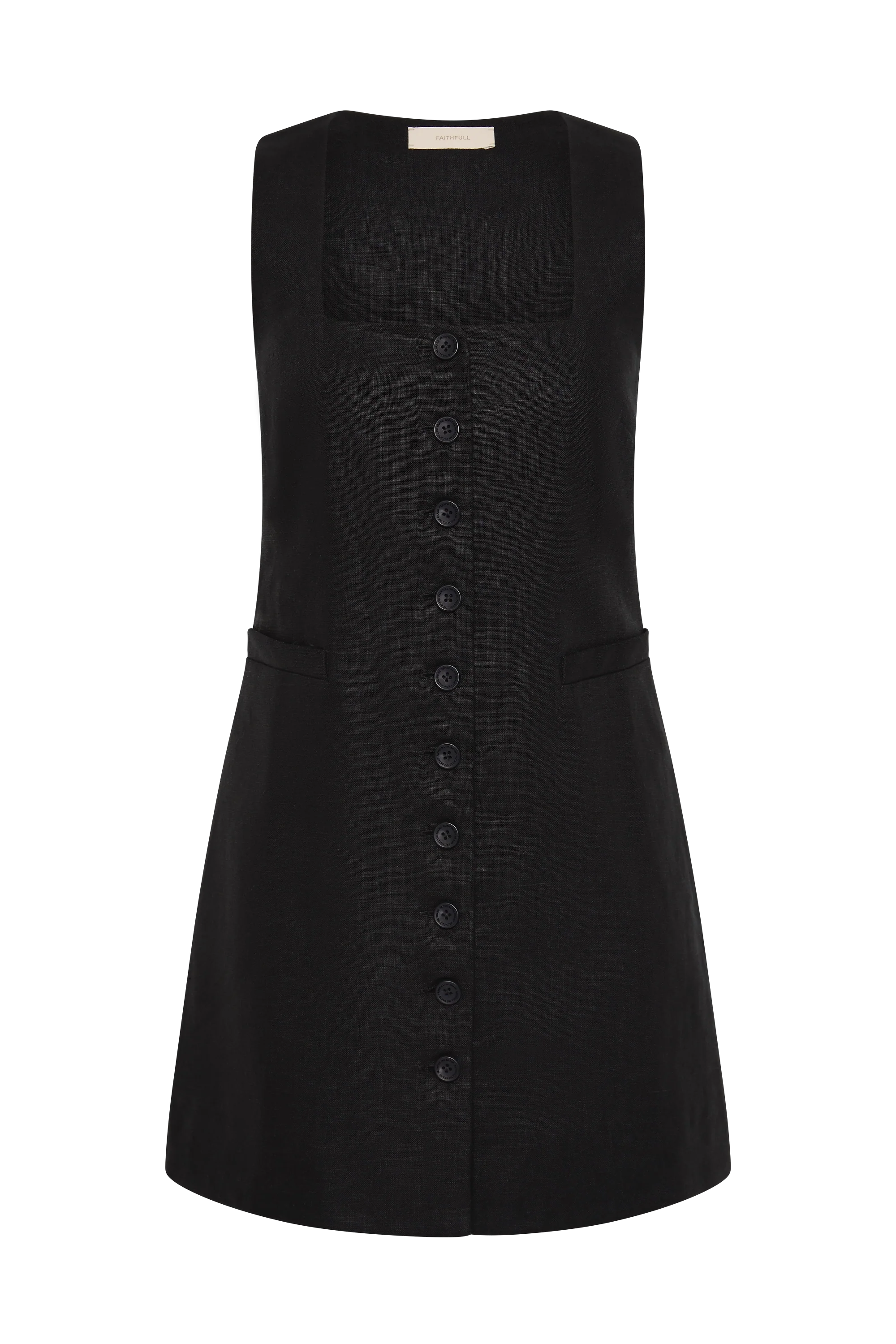 Jaques Mini Dress Black - Image 7