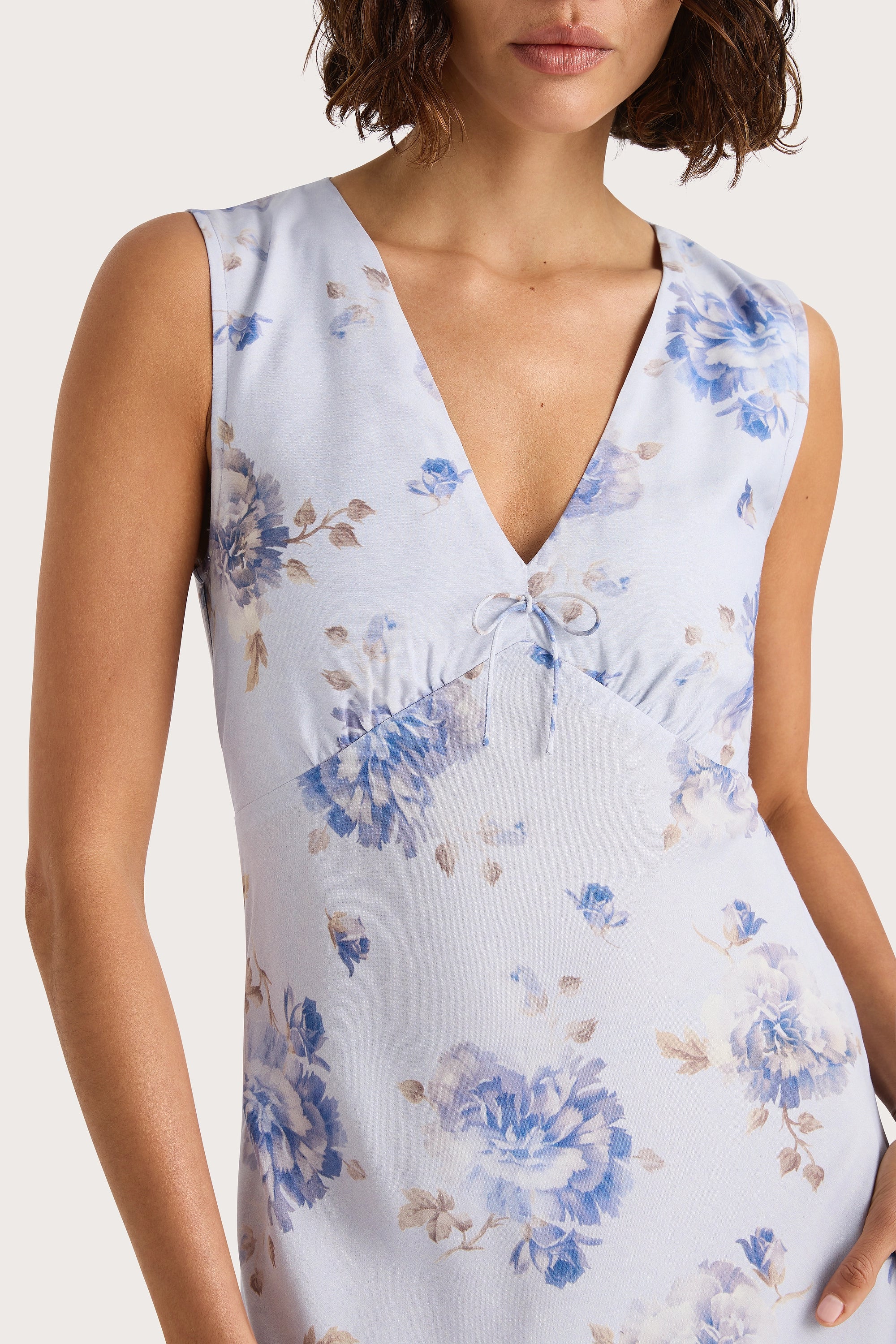 Josephine Maxi Dress Leona Floral Lilac - Final Sale - Image 4