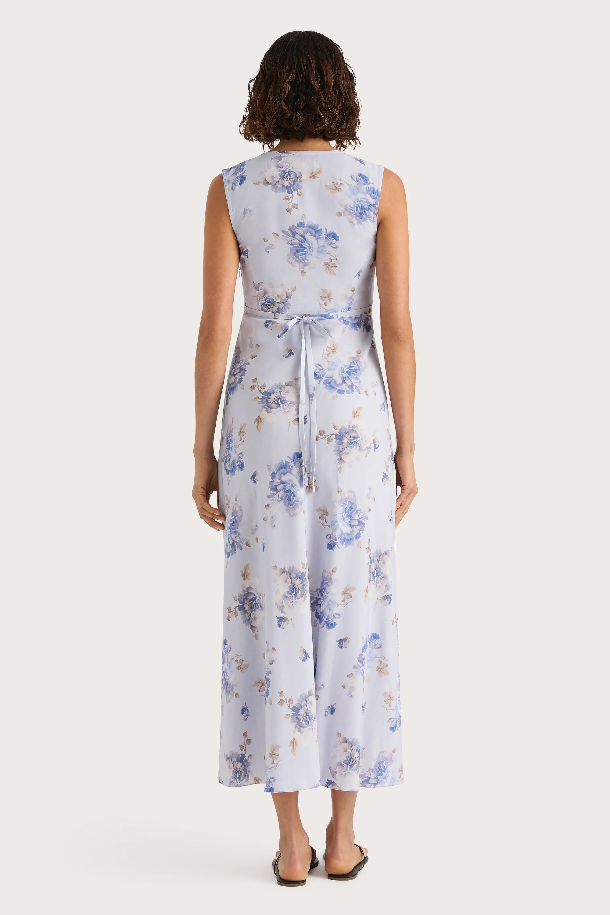Josephine Maxi Dress Leona Floral Lilac - Final Sale - Image 5
