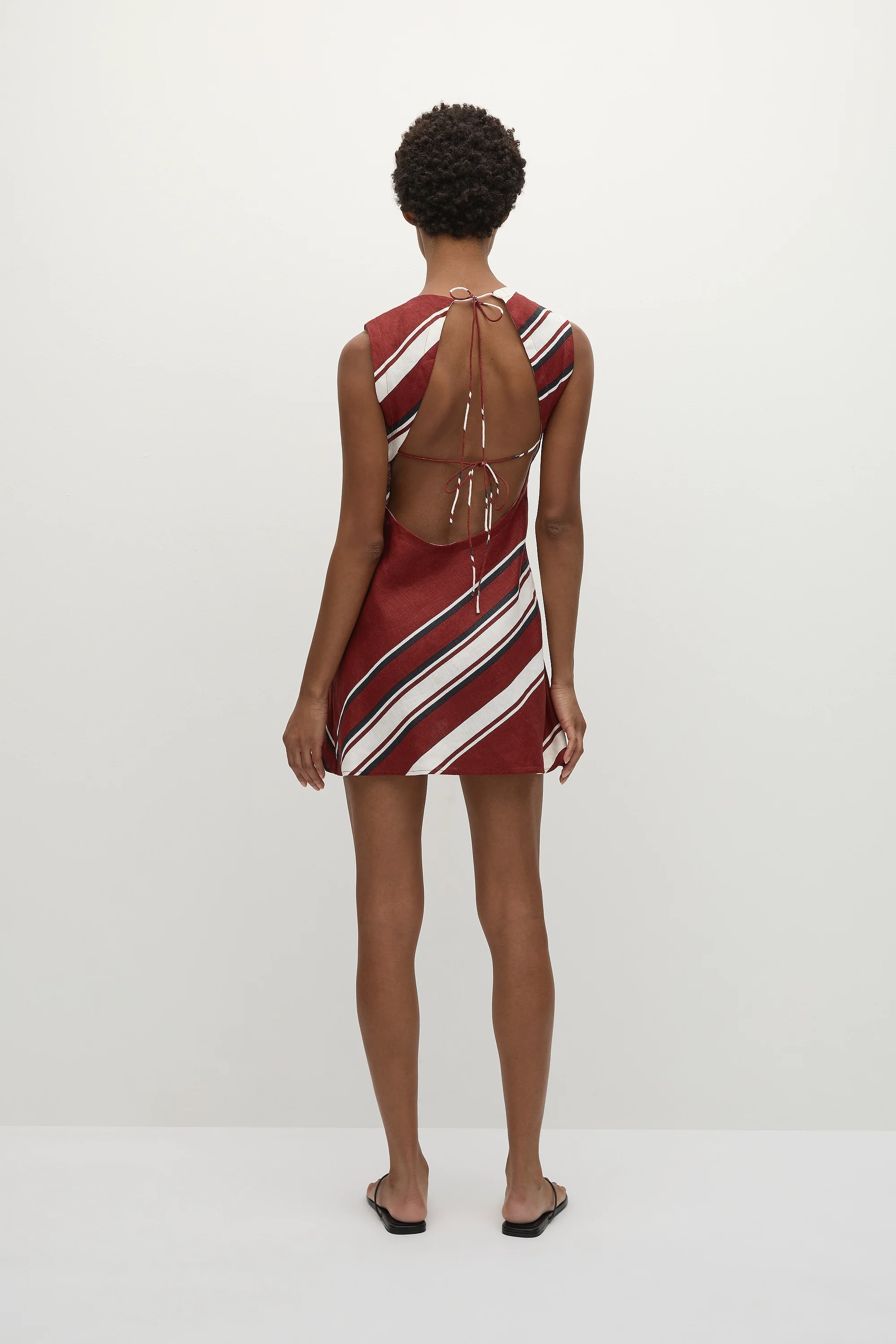 Julia Mini Dress Hydra Stripe - Final Sale - Image 5