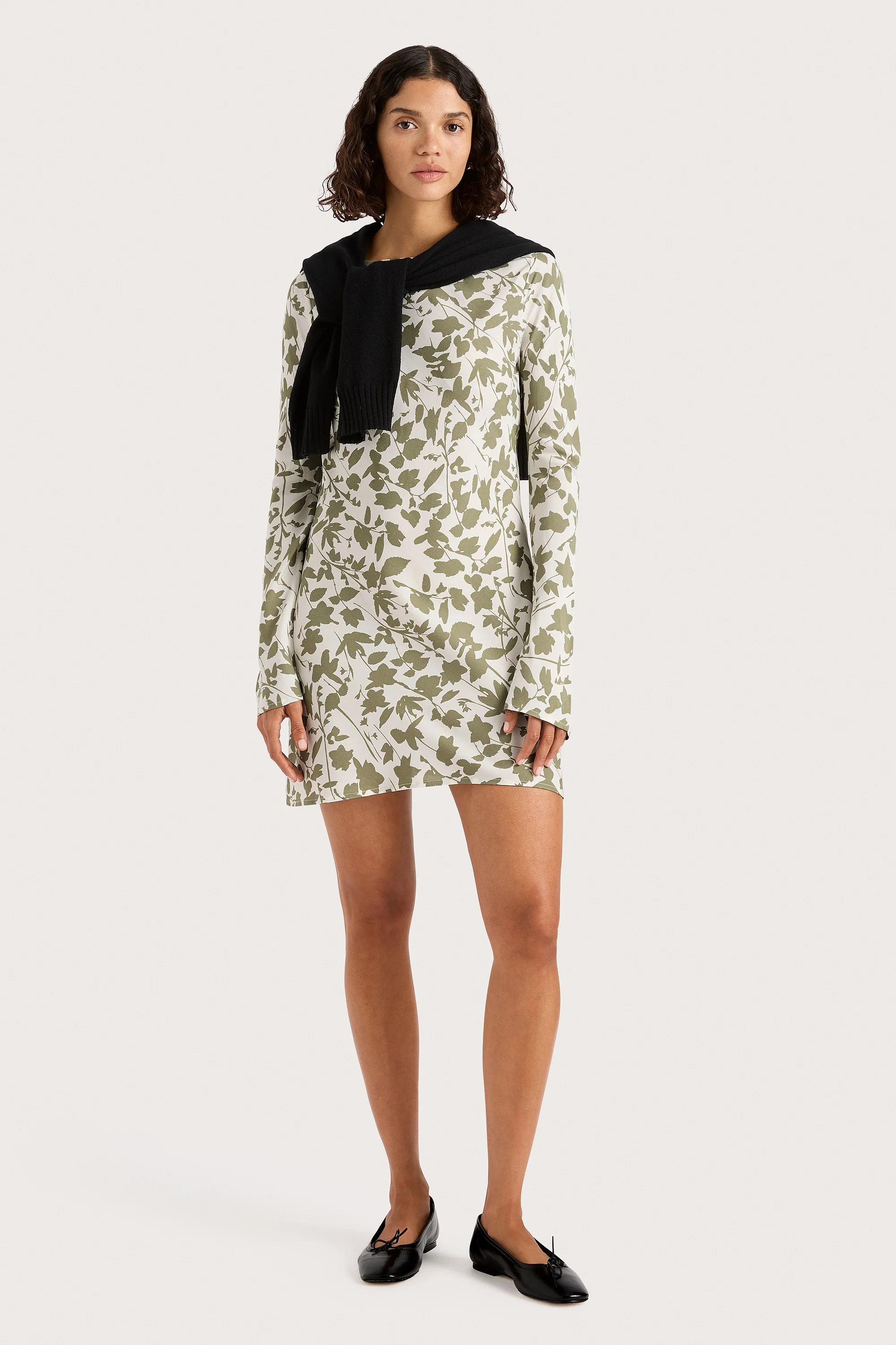 Lilou Mini Dress Poplar Sage - Final Sale - Image 5