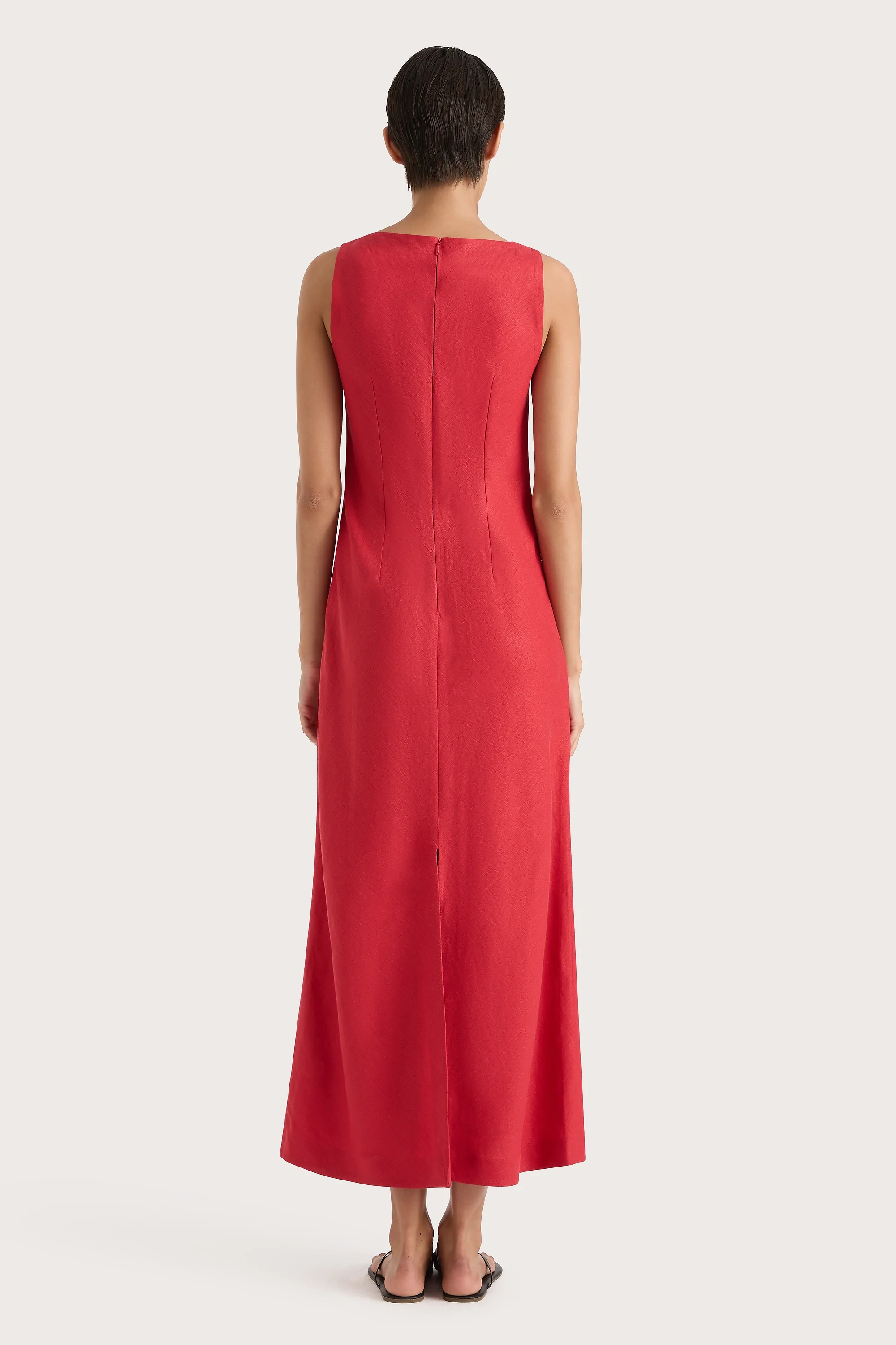 Lydie Maxi Dress Red - Final Sale - Image 5