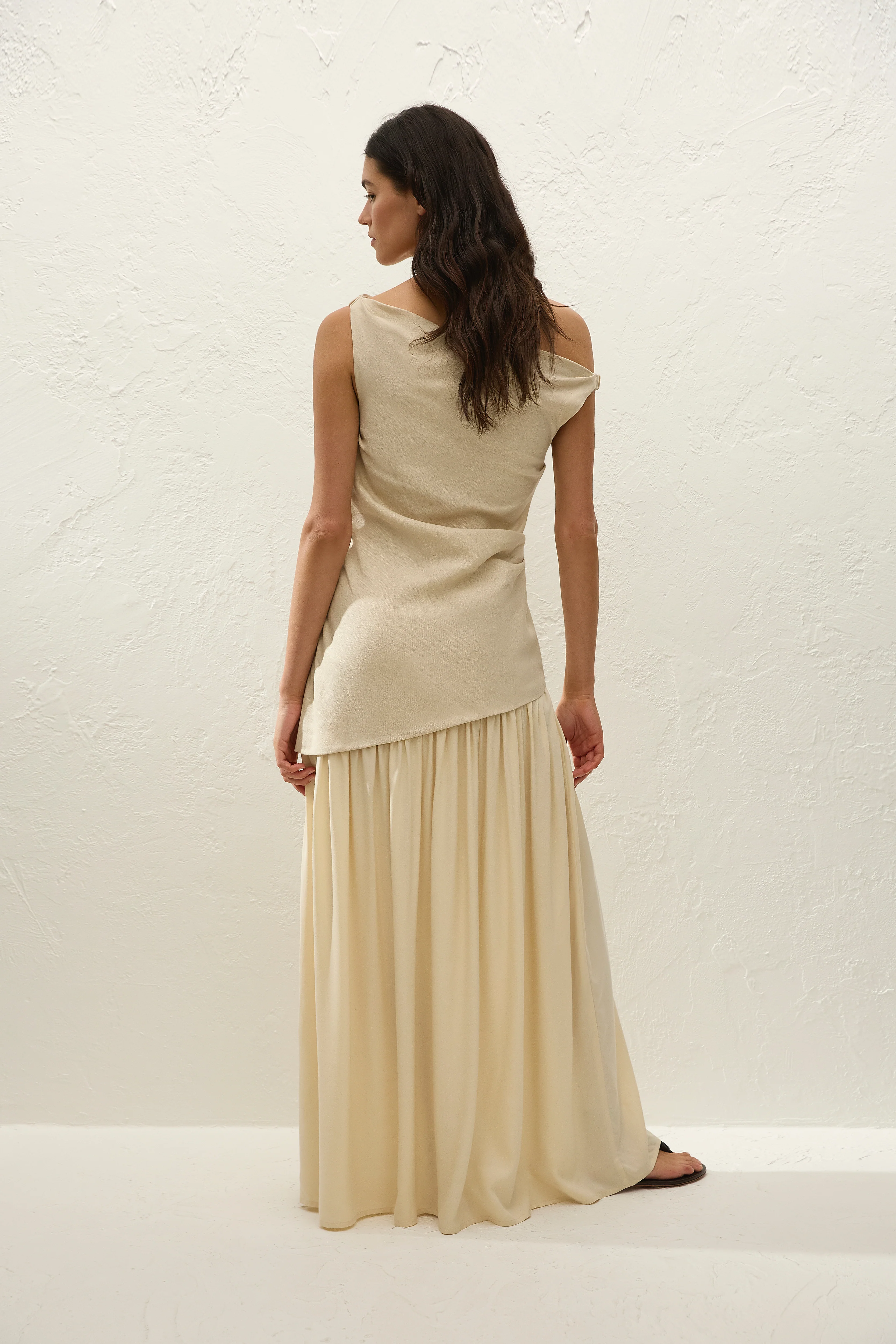 Roma Maxi Dress Panna - Image 4