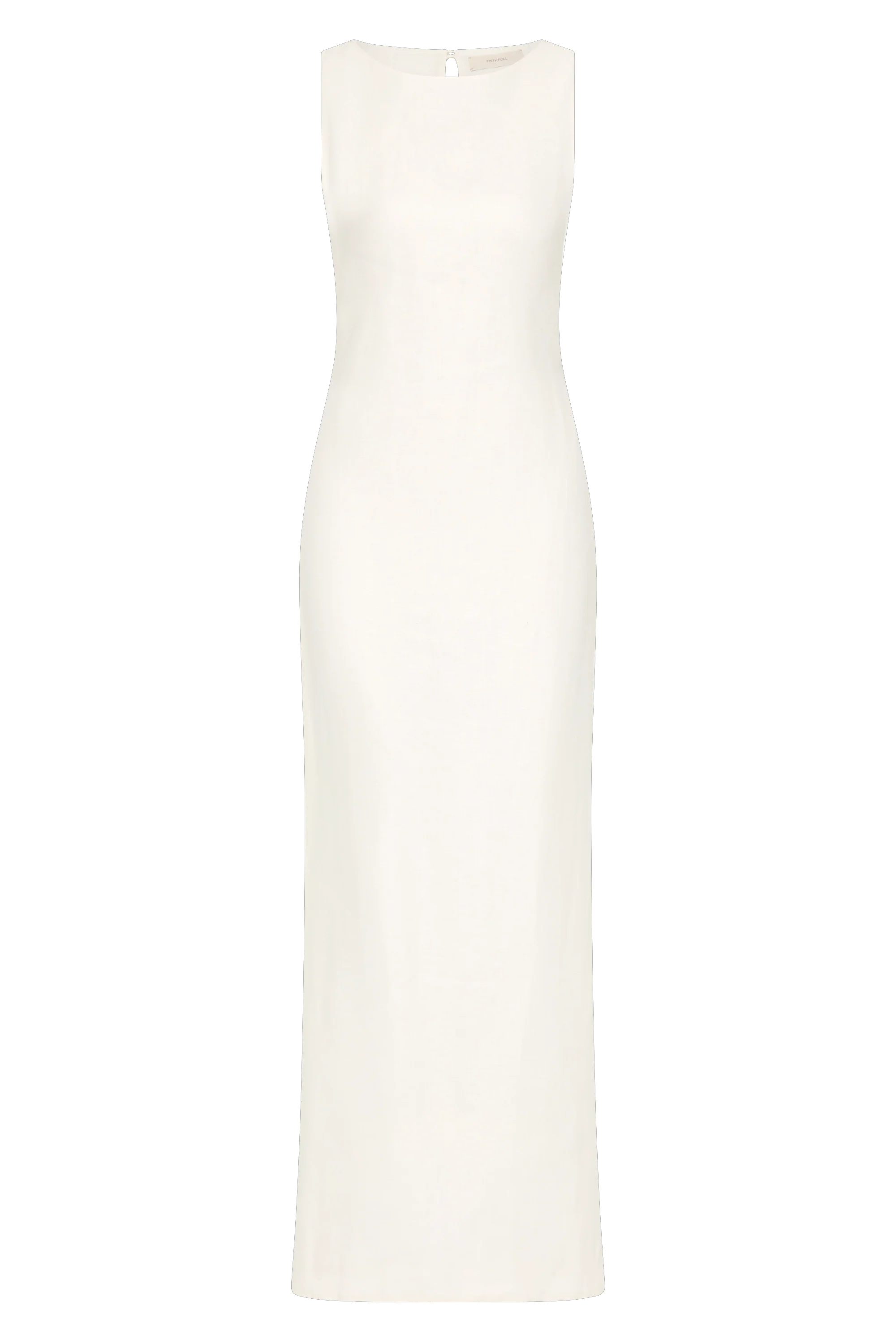 Taylor Midi Dress White - Image 7
