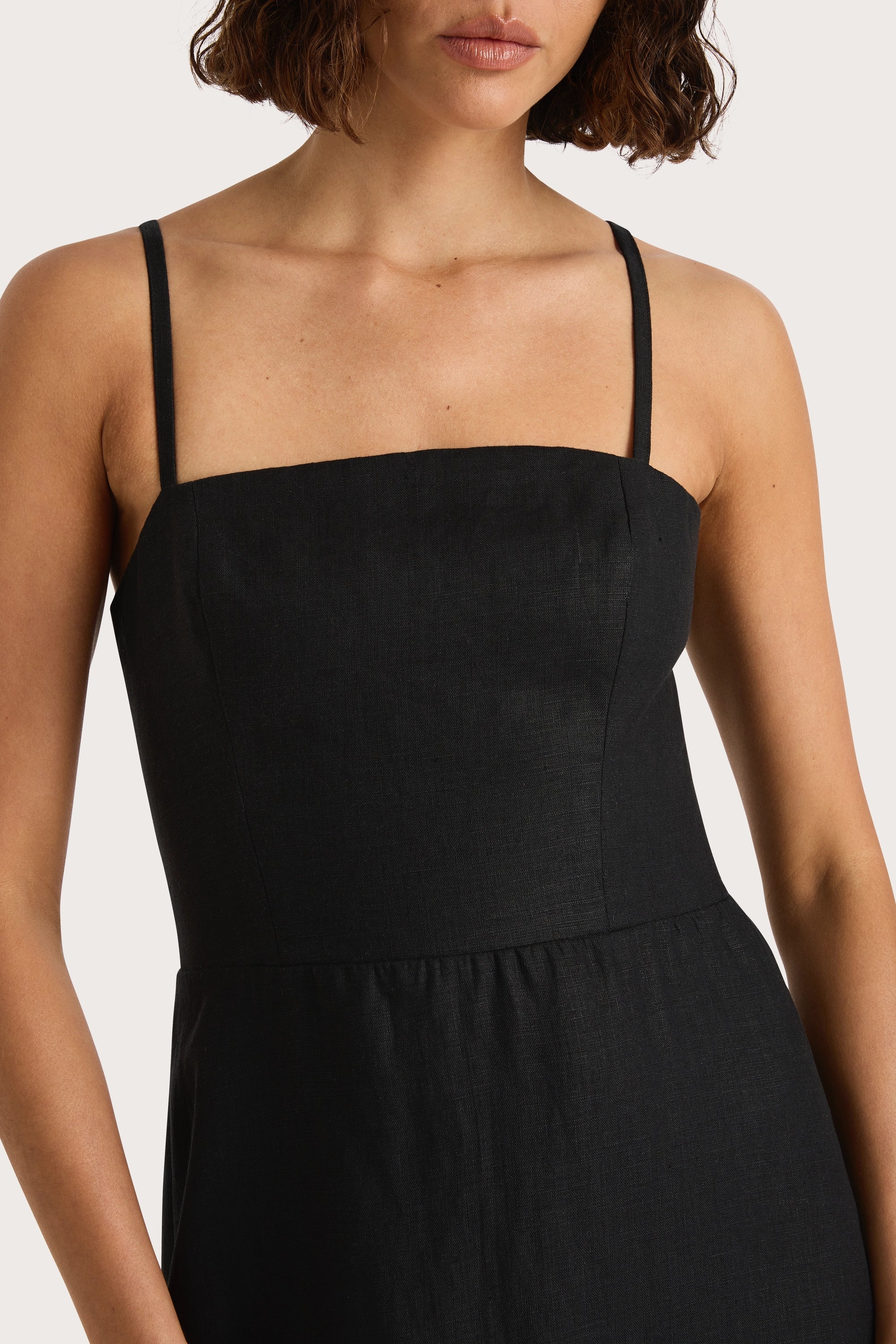 Valerie Midi Dress Black - Final Sale - Image 4