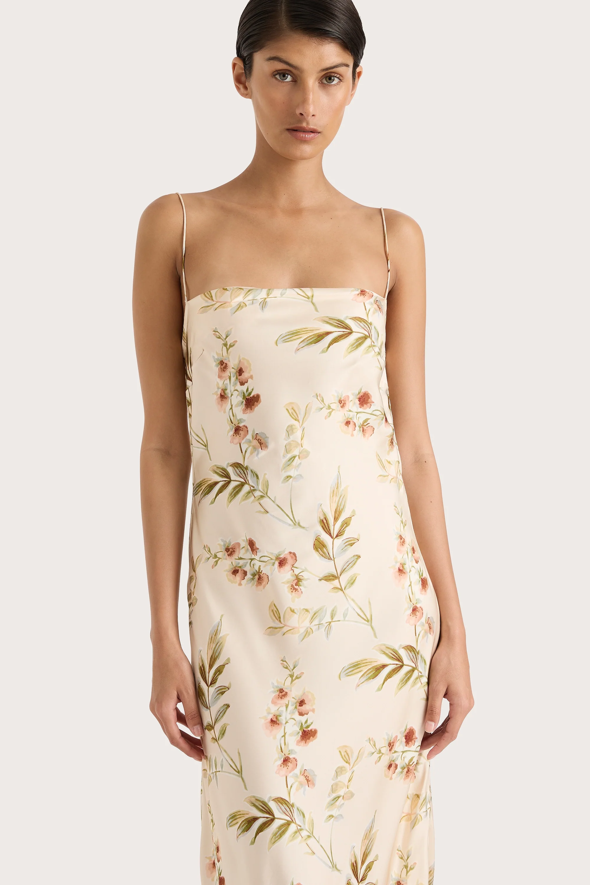 Yolaine Midi Dress Jardin Floral Blush - Final Sale - Image 3