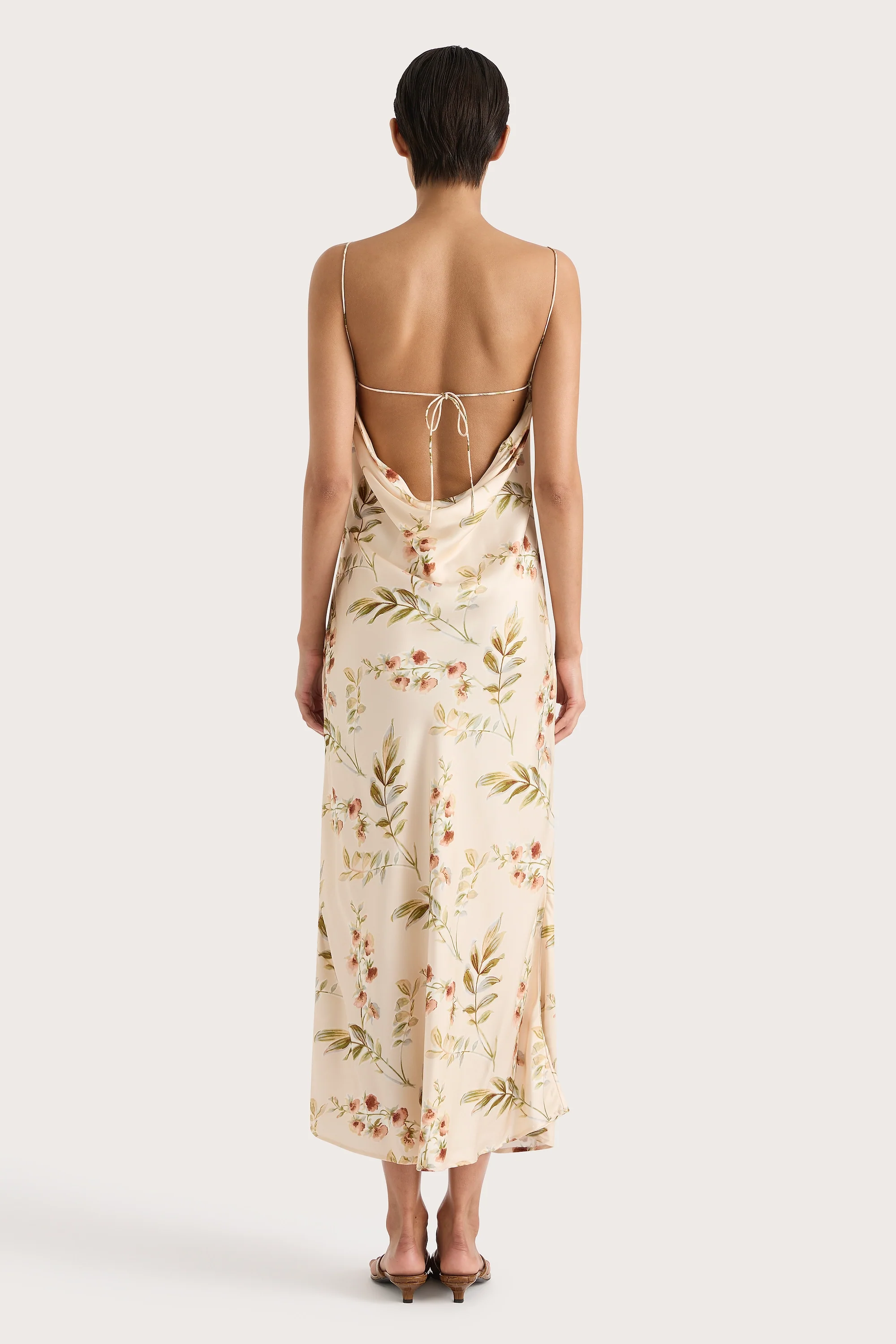Yolaine Midi Dress Jardin Floral Blush - Final Sale - Image 5