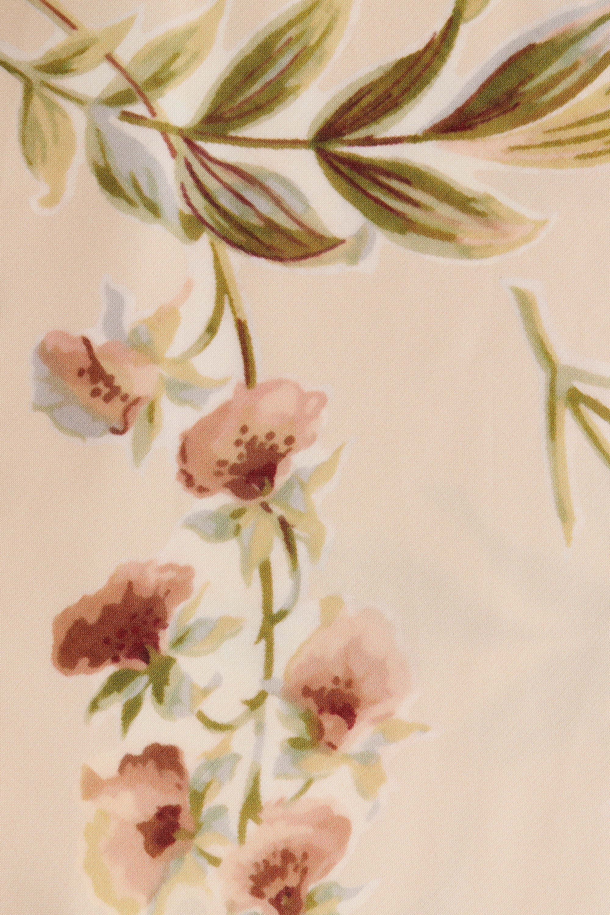 Yolaine Midi Dress Jardin Floral Blush - Final Sale - Image 6